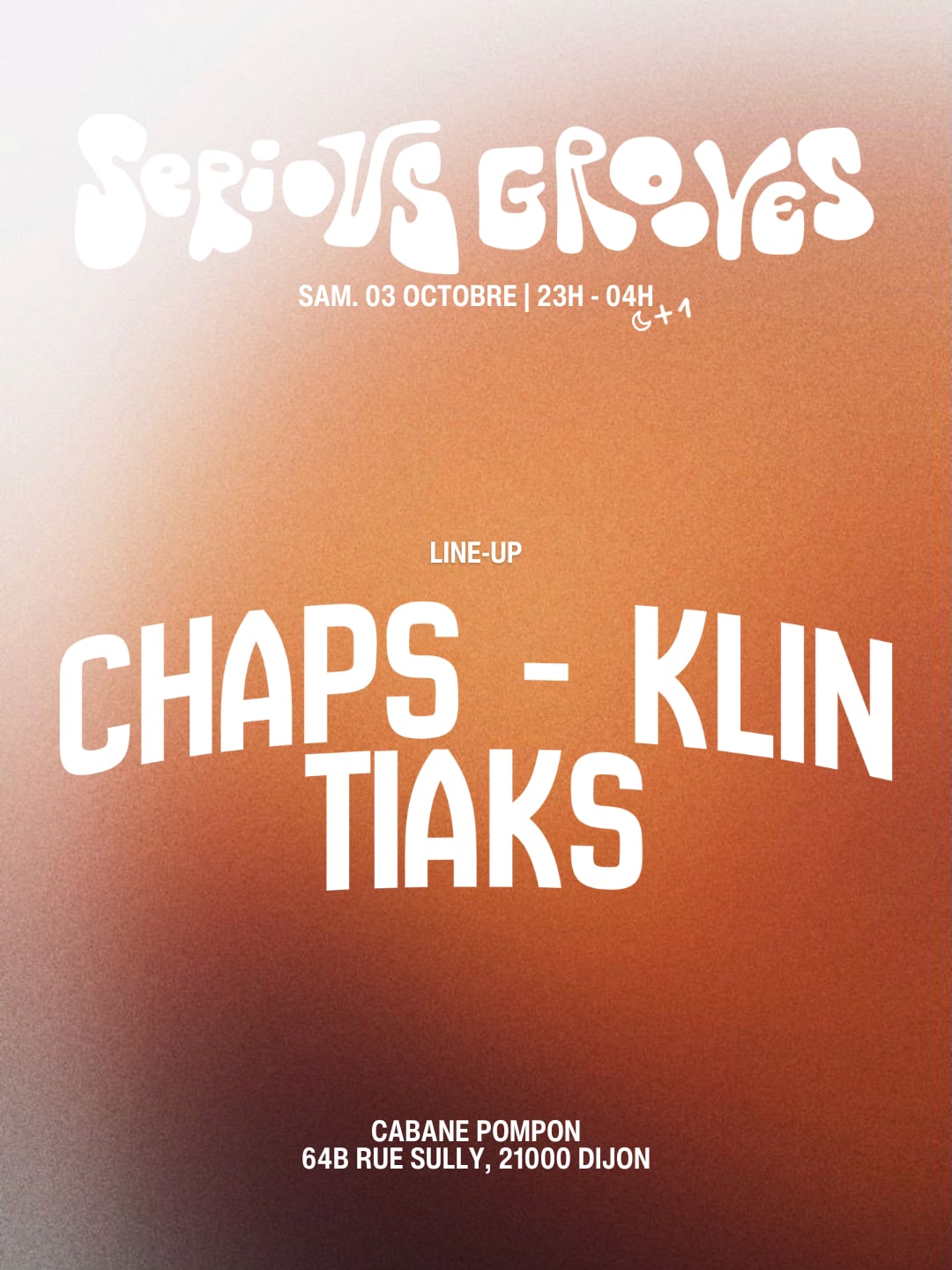 Serious Grooves | Closing Cabane Pompon Night Edition