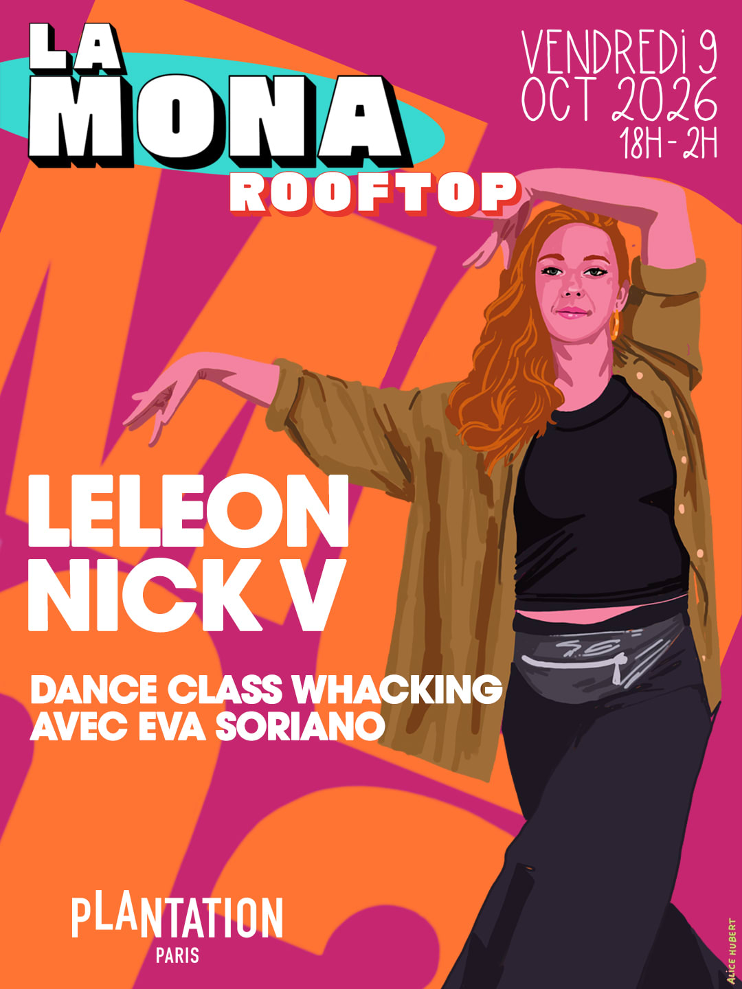La Mona - Rooftop Party : Leleon, Nick V & Whacking Class