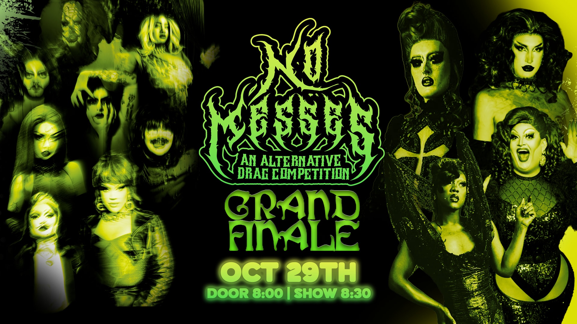 No Messes! Alt Drag Pageant Finale With Areal Haunting