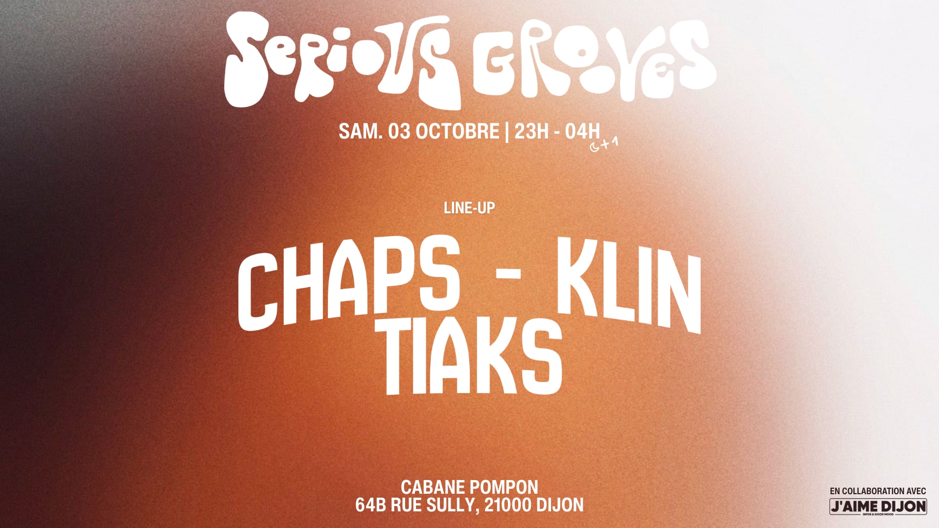 Serious Grooves | Closing Cabane Pompon Night Edition