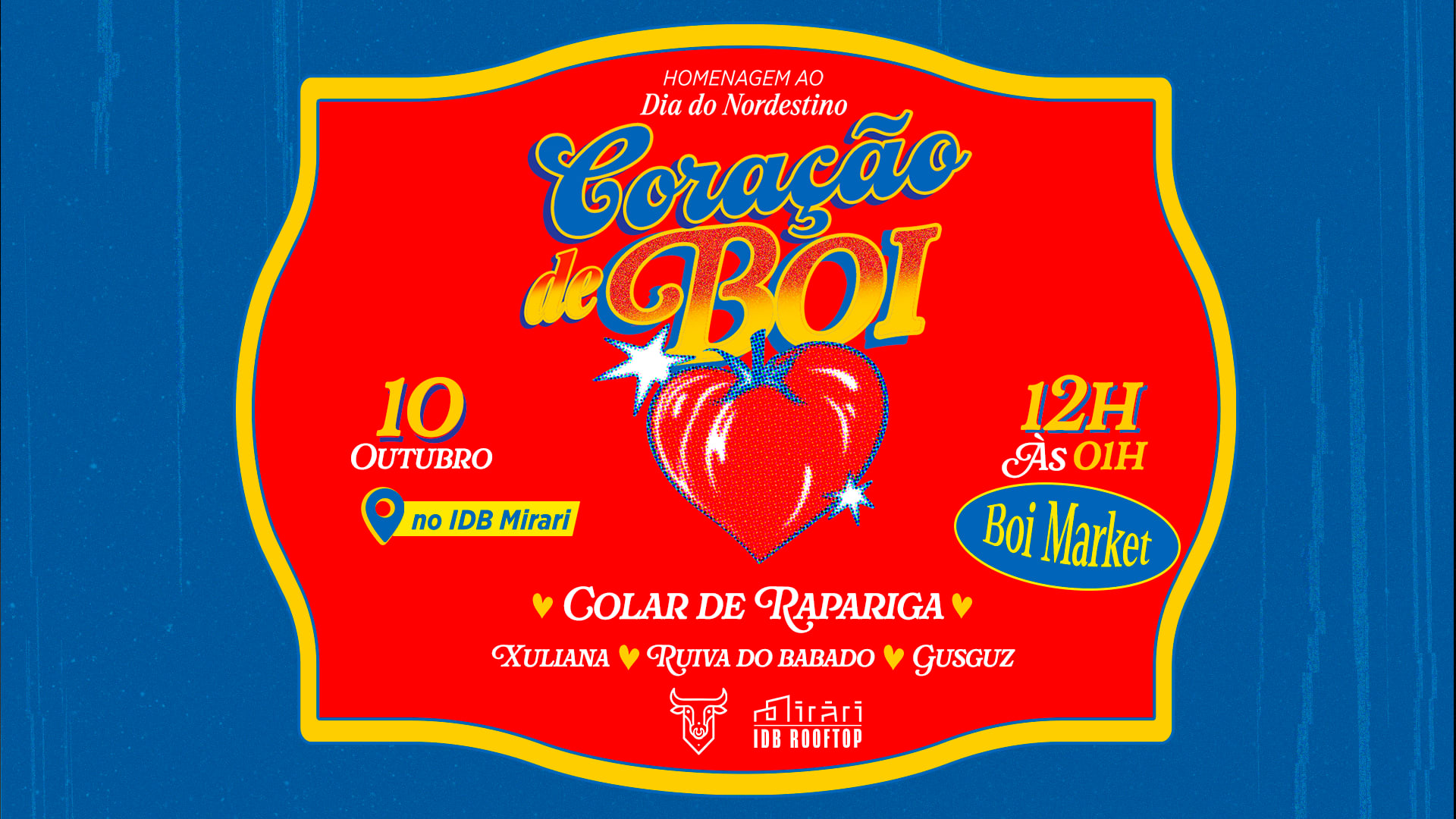 Coração De Boi - Homenagem Ao Dia Do Nordestino