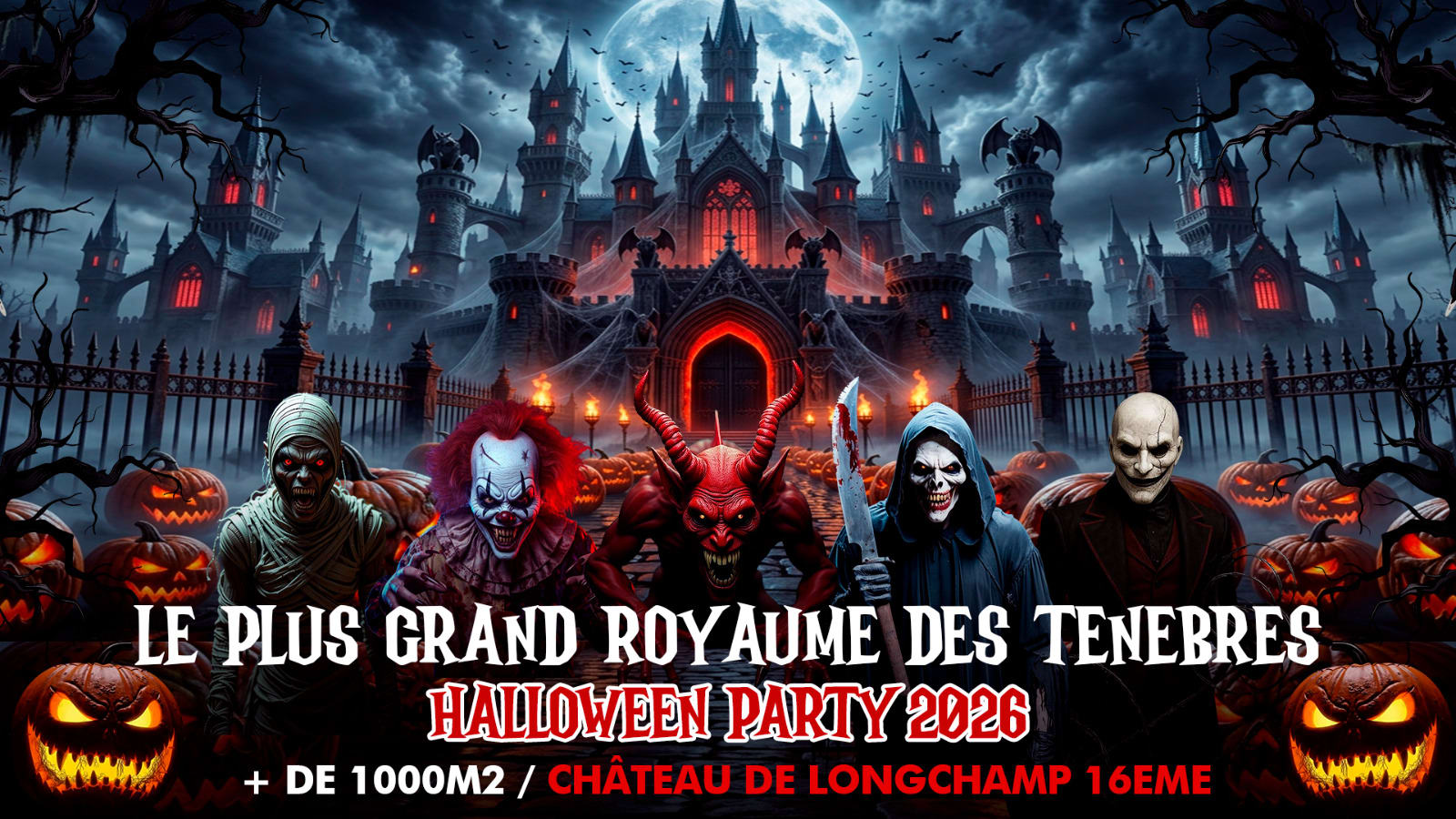Le Grand Royaume Des Tenebres Halloween Chateau De Longchamp