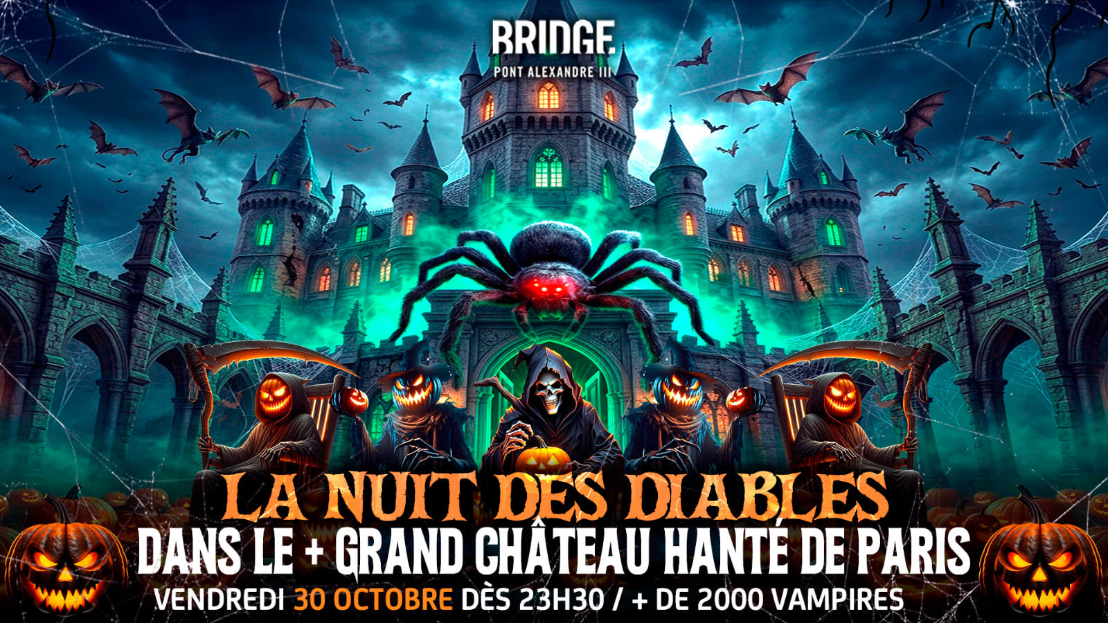 Bridge Club La Nuit Des Diables Halloween Le + Grand Chateau