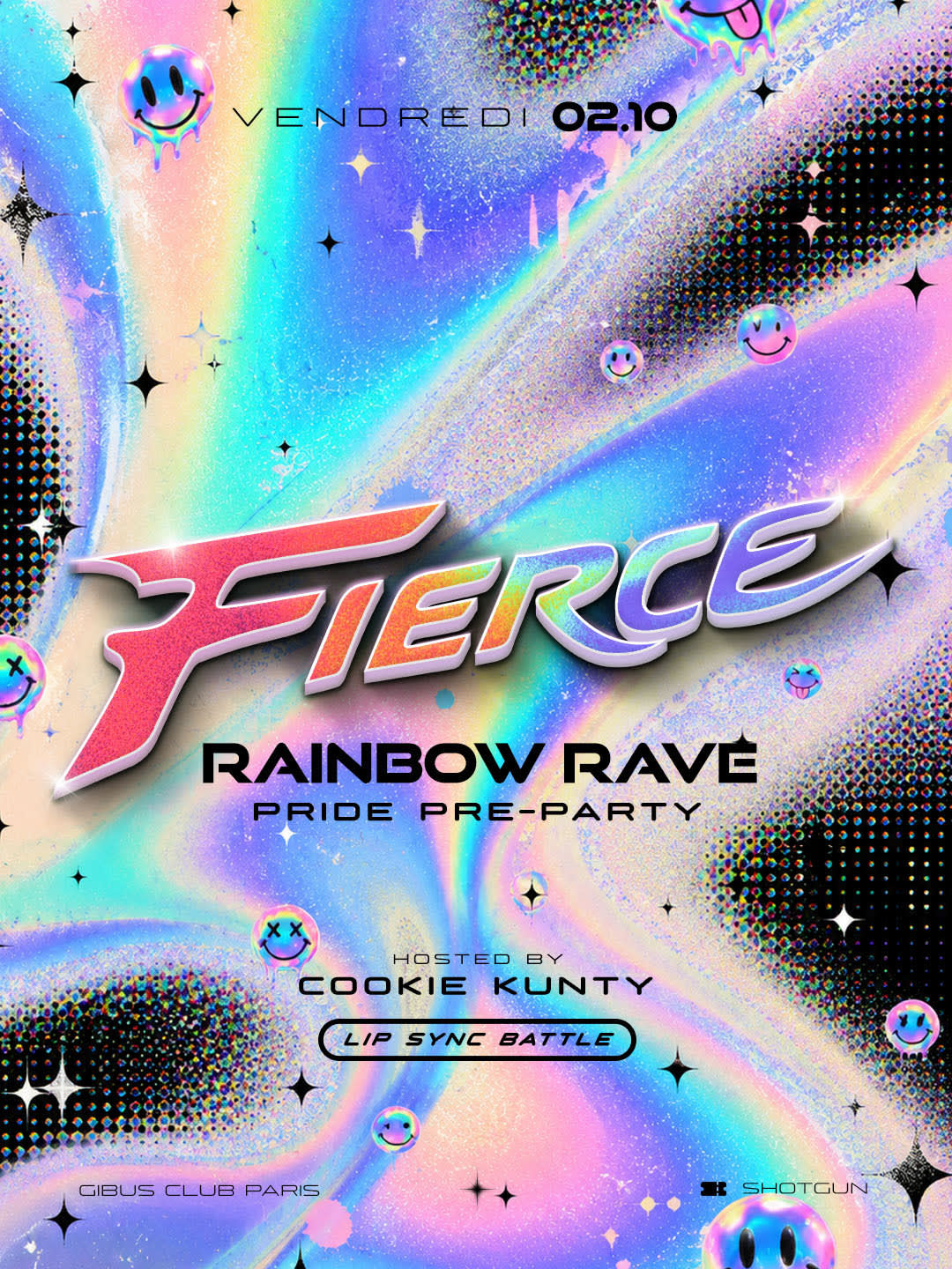 La Fierce — Rainbow Rave — Pride Pre-Party