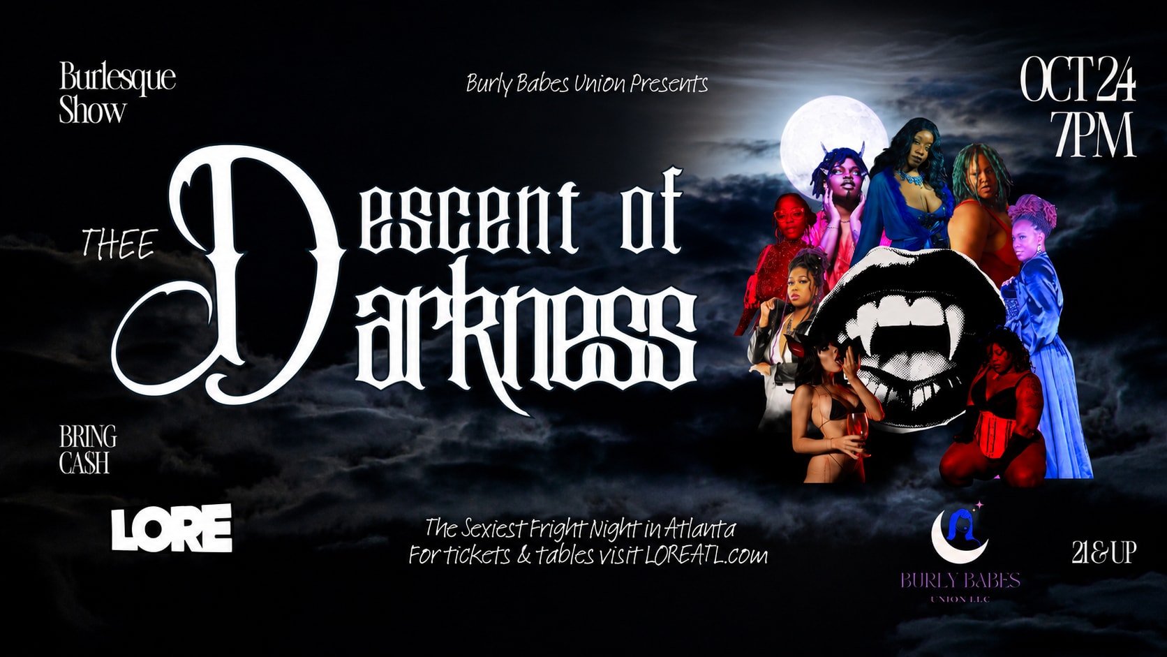 Thee Descent Of Darkness: Burlesque Show