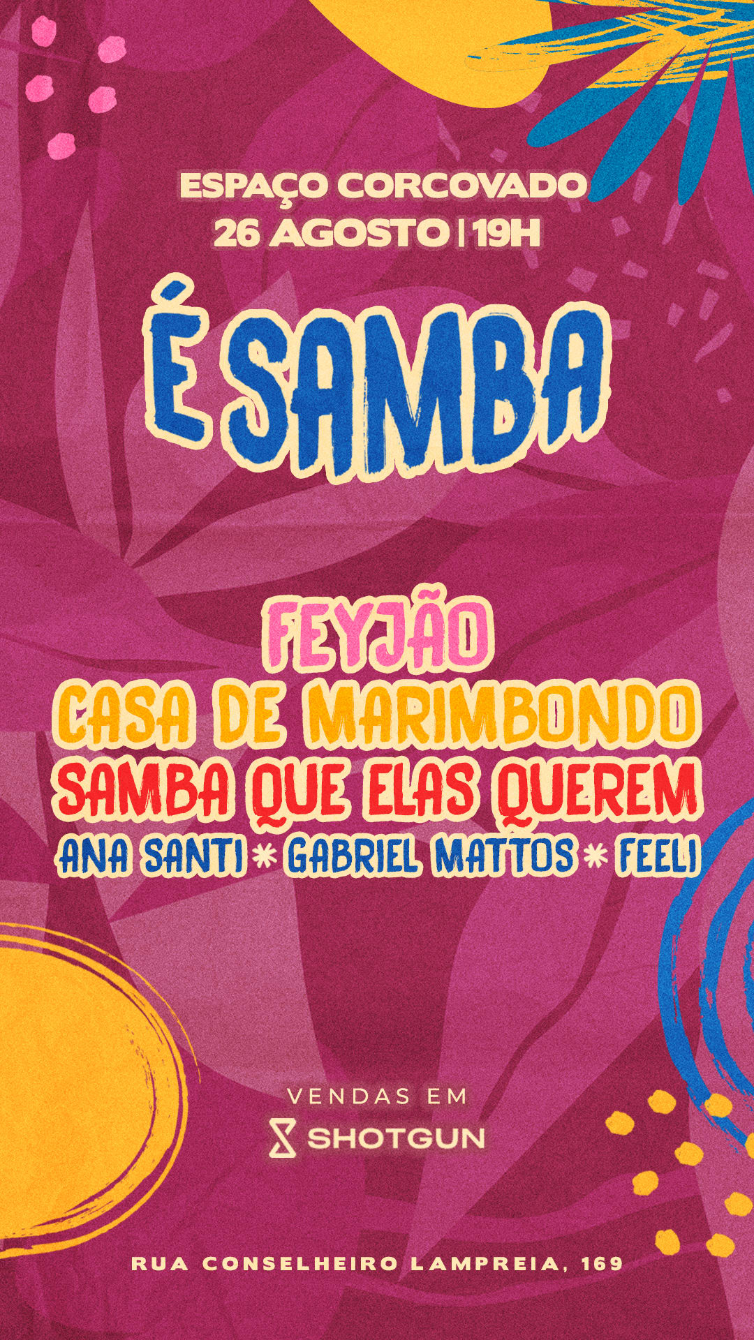 É Samba - Feyjão, Sqeq, Casa De Marimbondo E Dj's