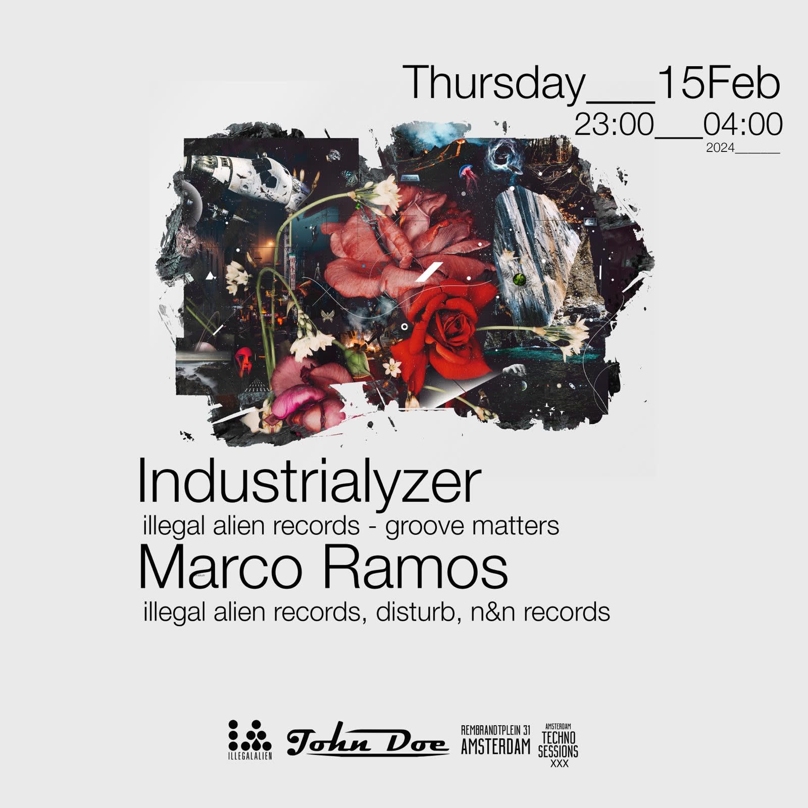 Amsterdam Techno Sessions W/ Industrialyzer & Marco Ramos
