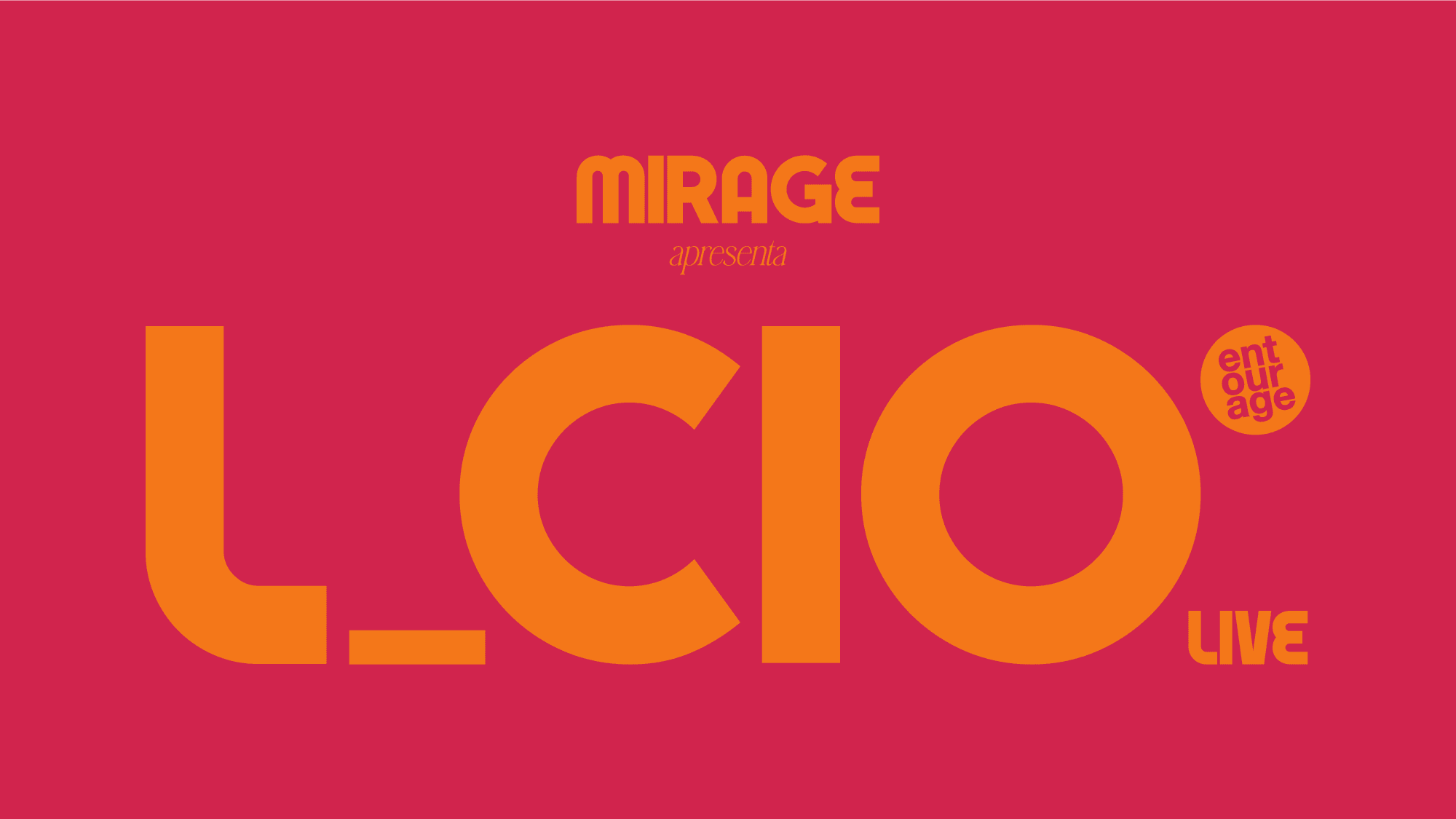 Mirage Apresenta L_Cio Live