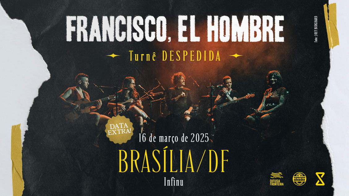 [Data Extra!] Francisco, El Hombre: Despedida Em Brasília