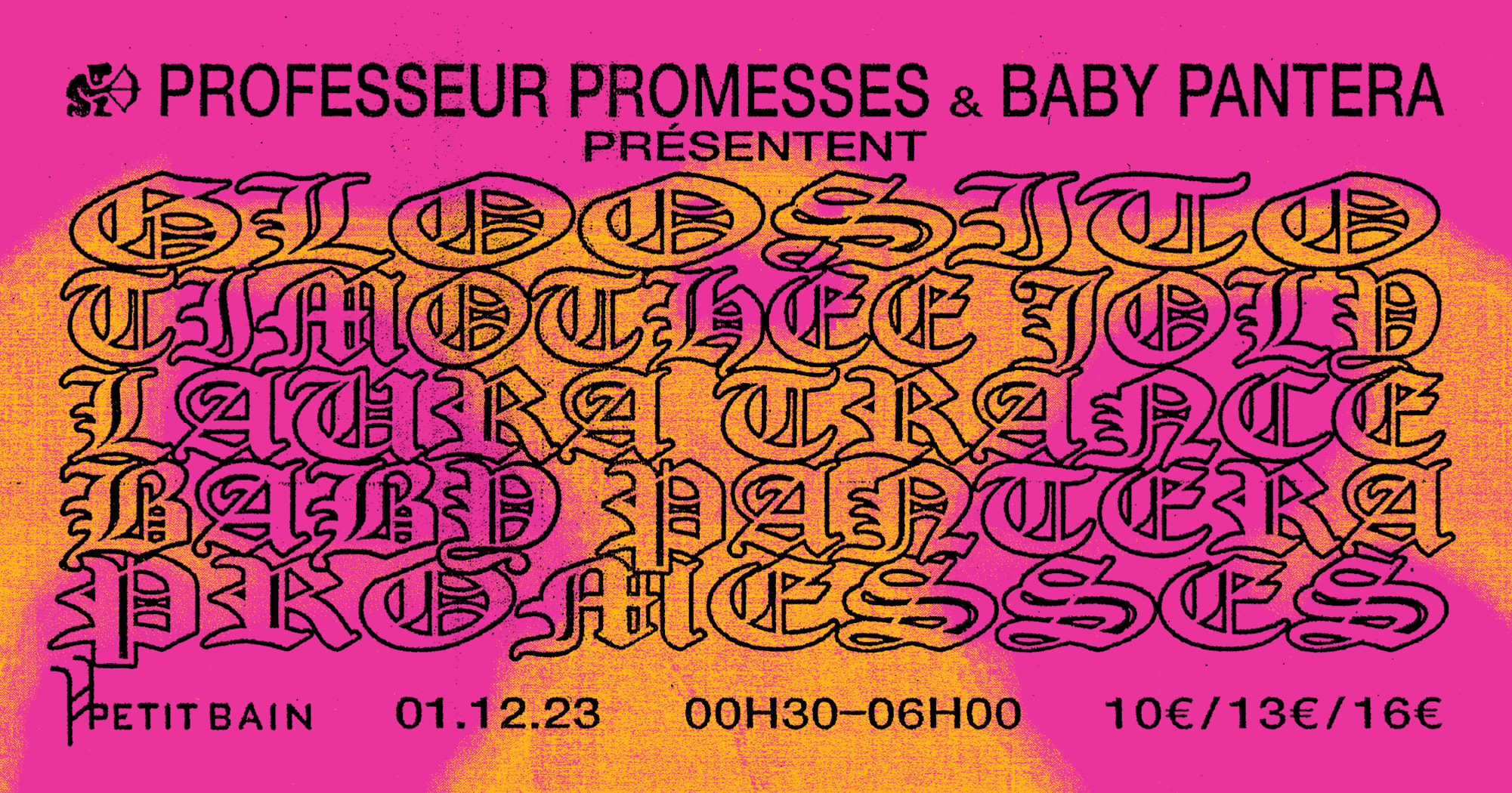 Professeur Promesses & Baby Pantera