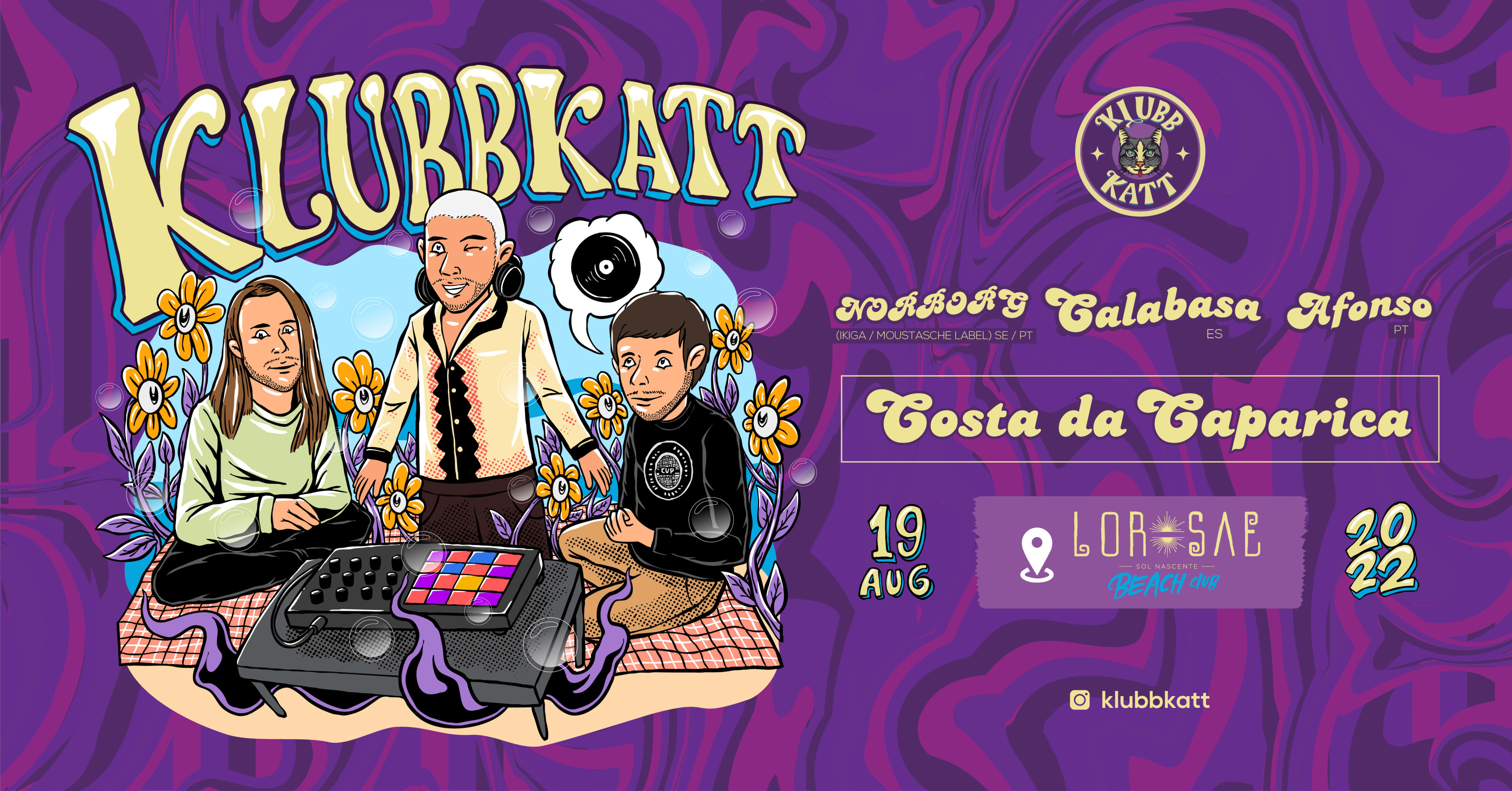 Klubb Katt: Kattnip W/ Calabasa, Afonso & Norborg