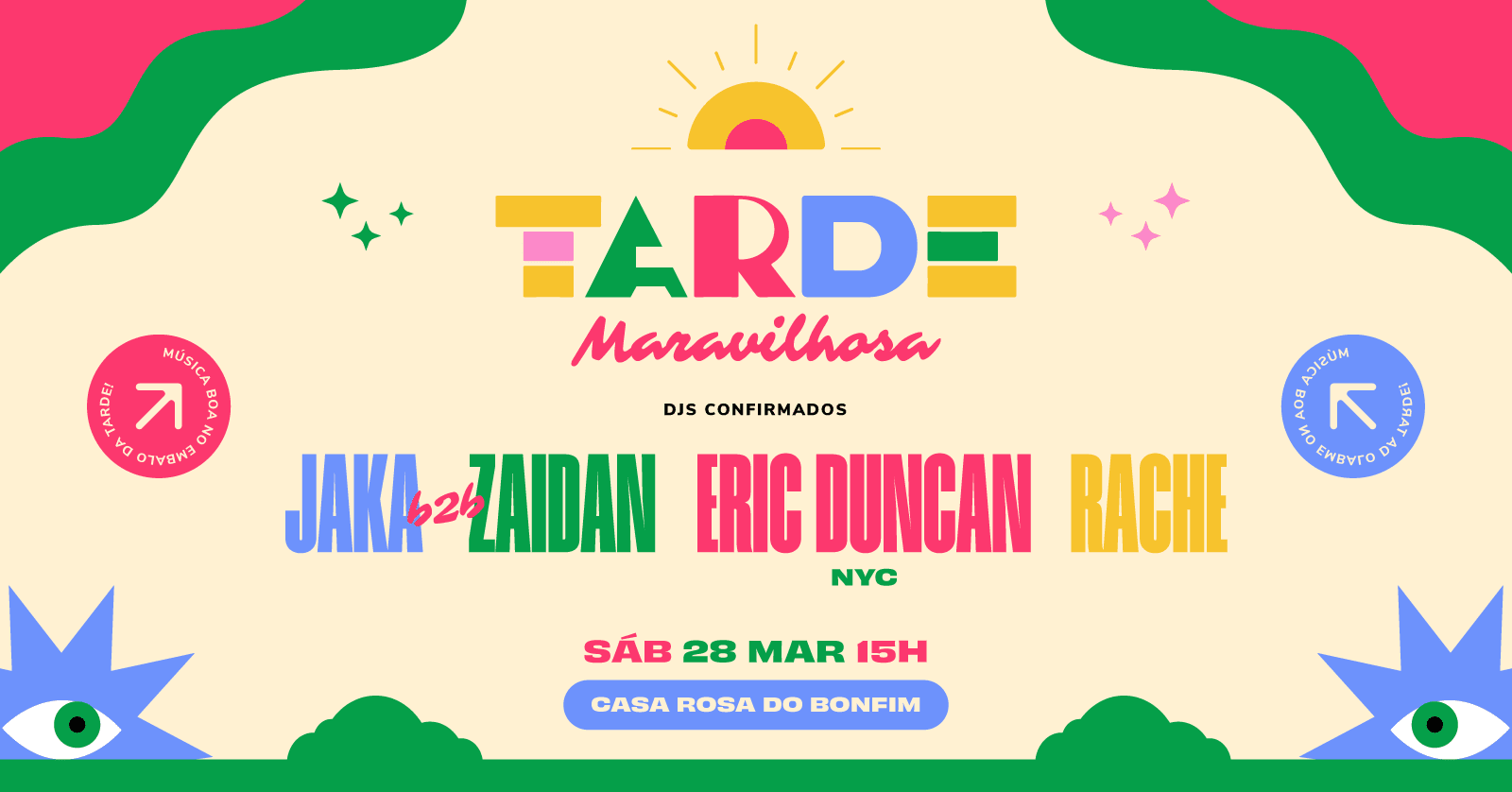 Tarde Maravilhosa | Eric Duncan [Nyc], Rache, Zaidan E Jaka