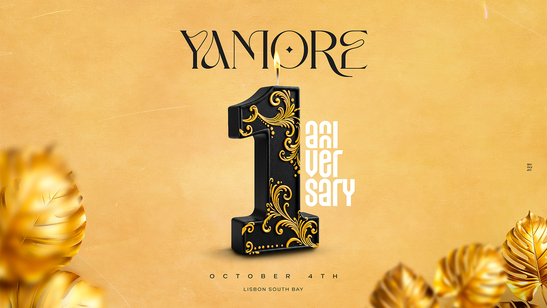 Yamore 1st Anniversary X Cabana Beach Bar | October 4th