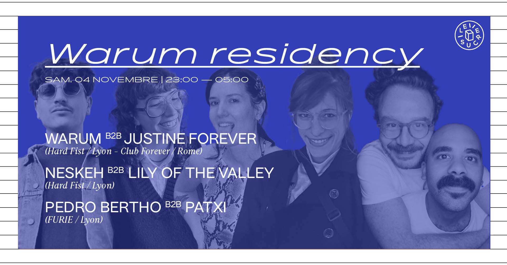 Warum Residency W/ Justine Forever / Pedro Bertho...