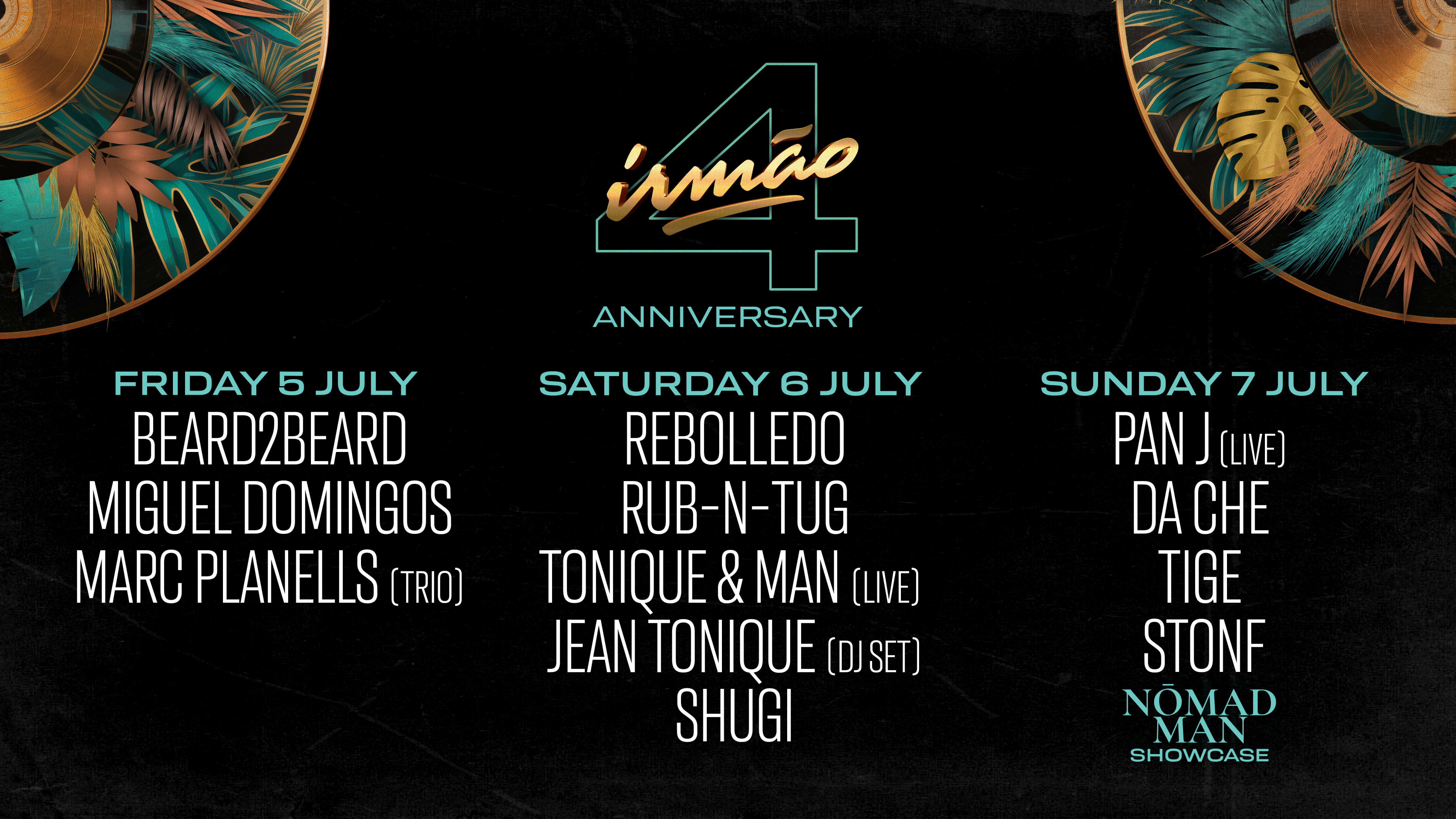 Praia Irmão 4 Year Birthday Celebrations