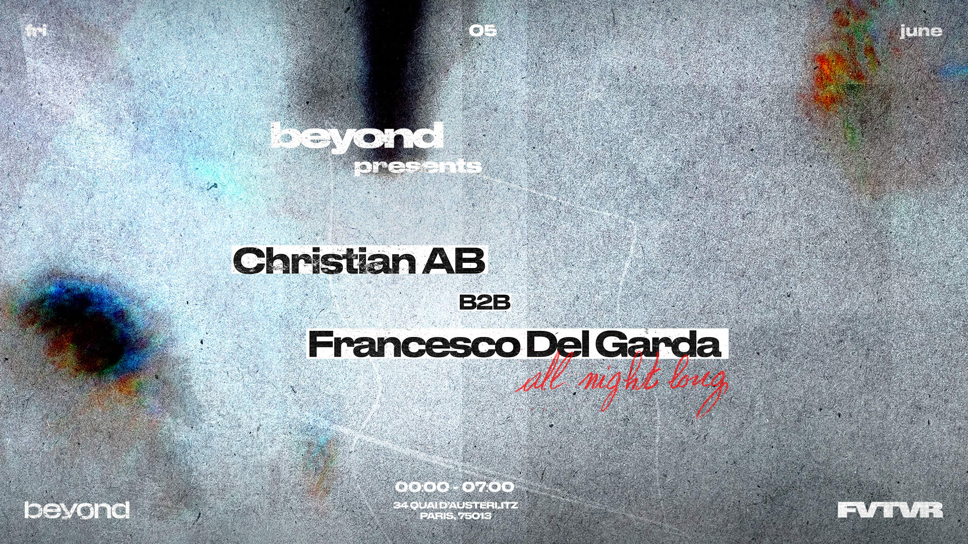 Beyond: Christian Ab B2b Francesco Del Garda All Night Long