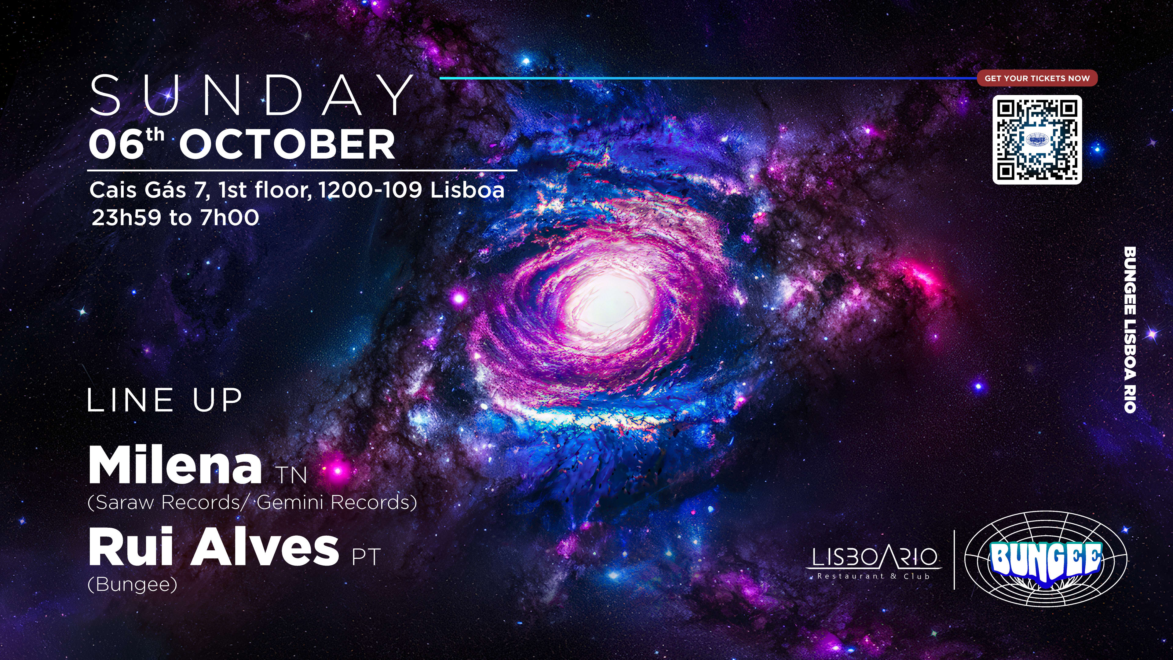 Mylena • Rui Alves | Sunday 6 Oct • Lisboa Rio