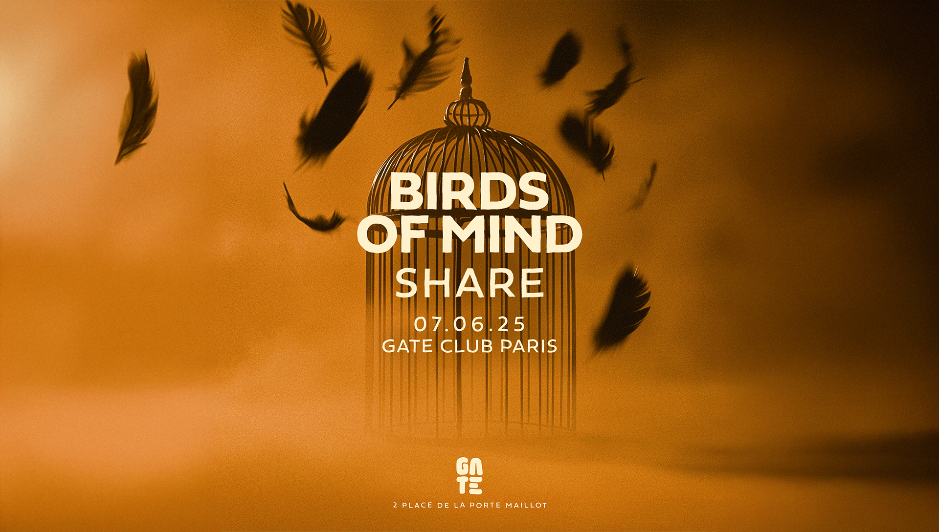 Birds Of Mind X Share At Gate Club Paris