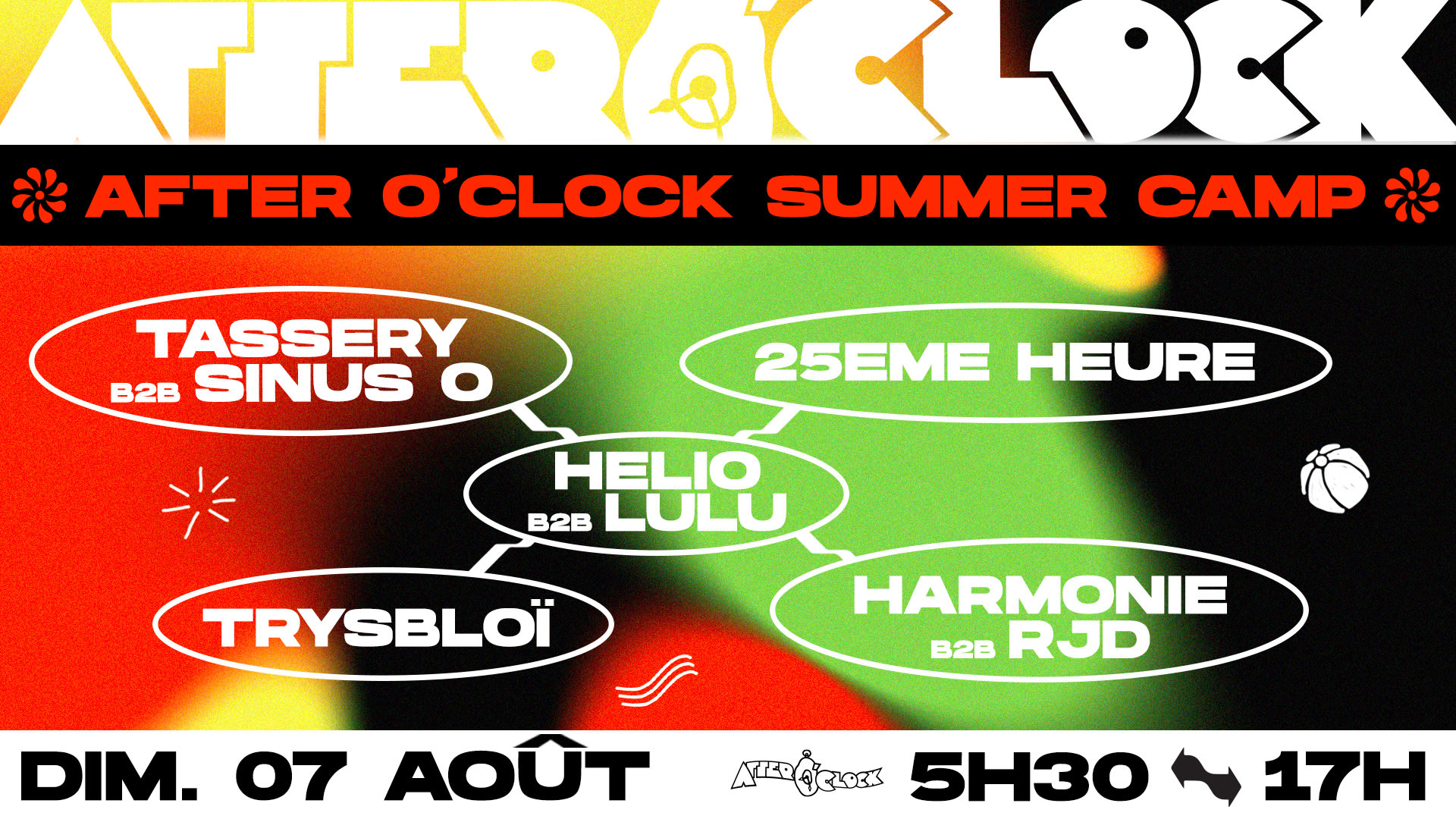 After O'clock Summer Camp : Tassery B2b Sinus O, Hyden B2b Seigor ...