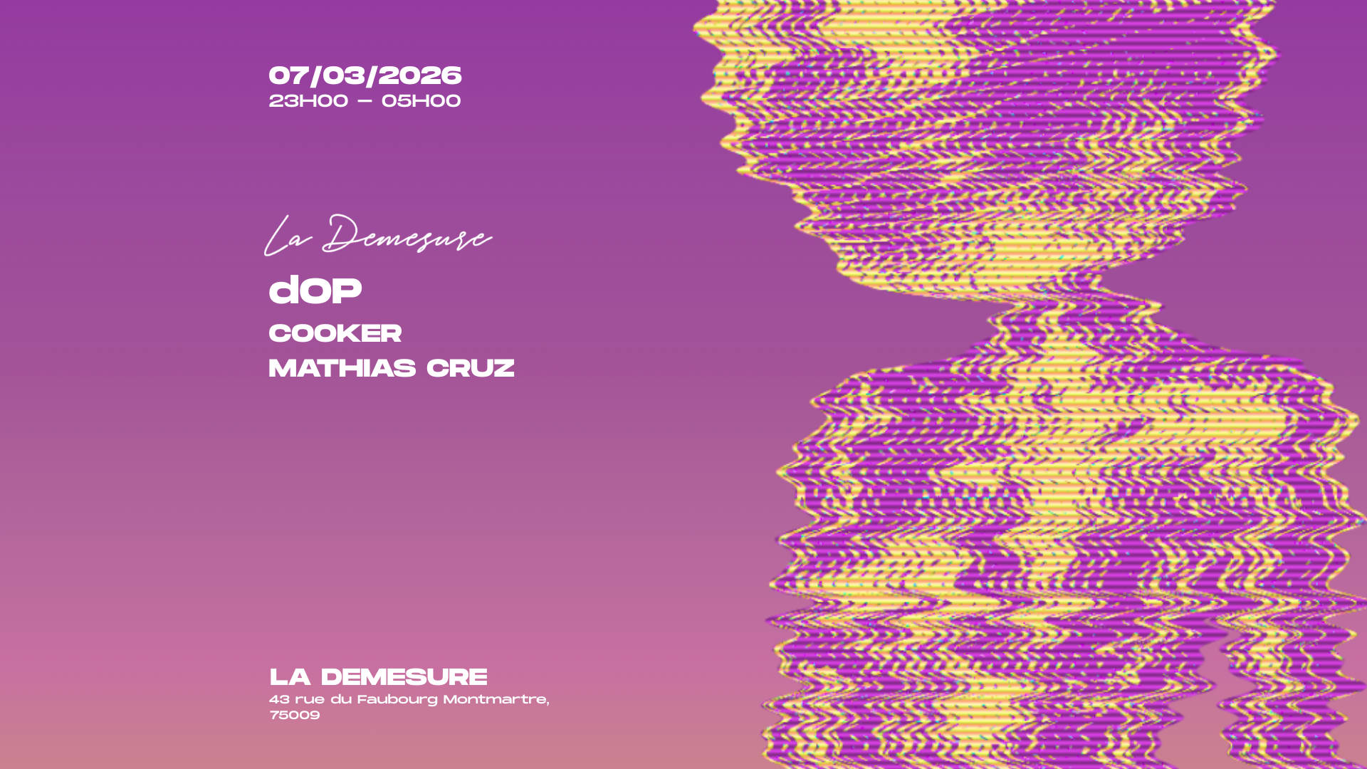 Dop, Mathias Cruz & Cooker
