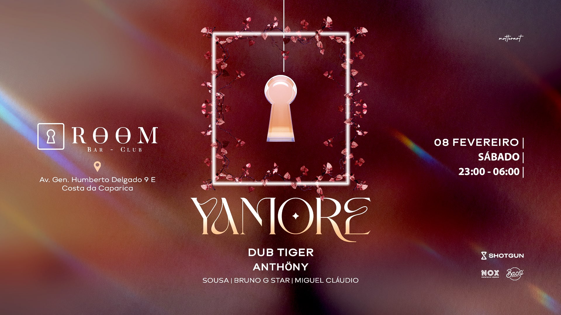 Yamore X Room Invite Dub Tiger & Anthony | 8th February