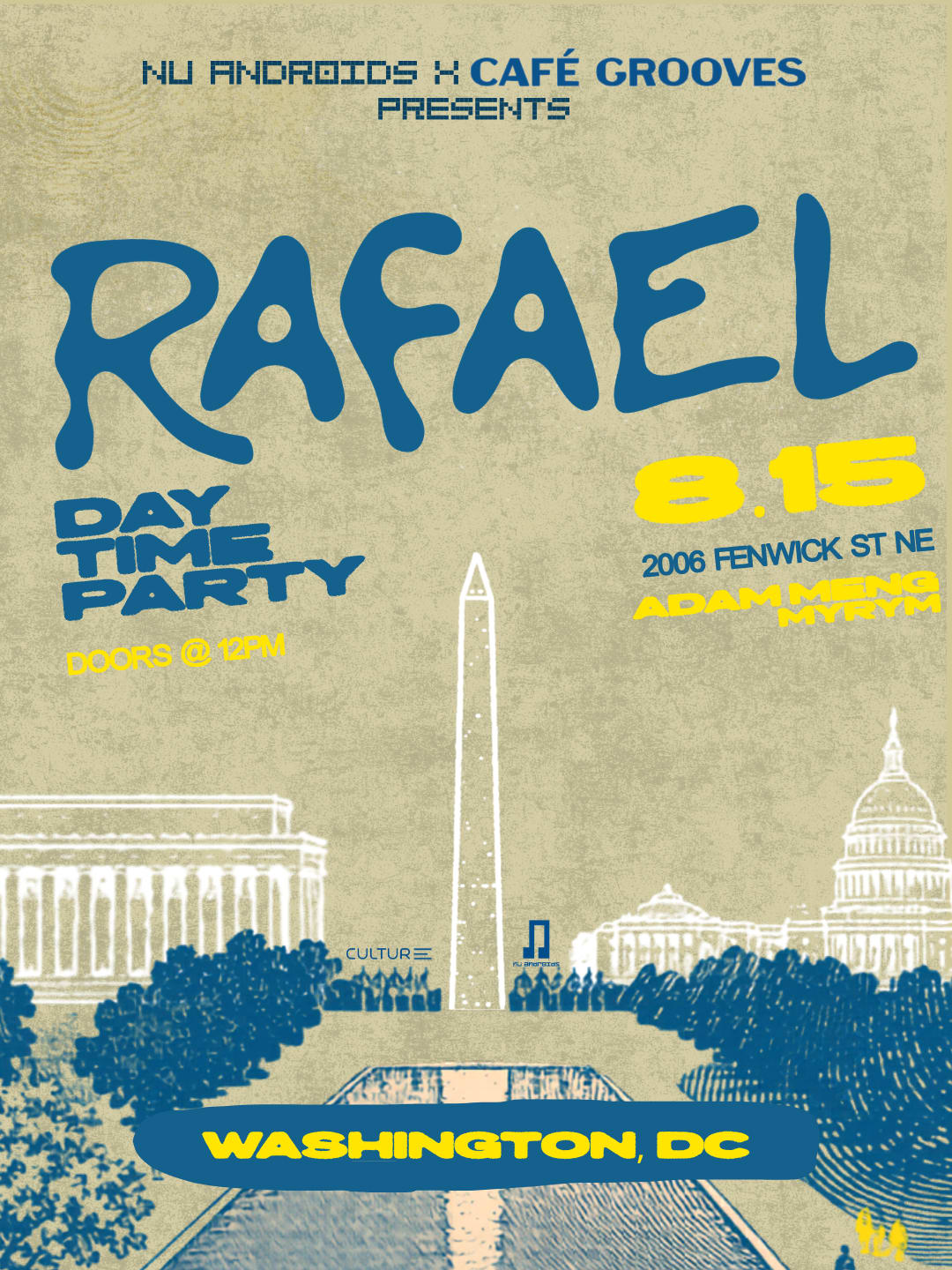 Nü Androids X Cafe Grooves Presents: Rafael