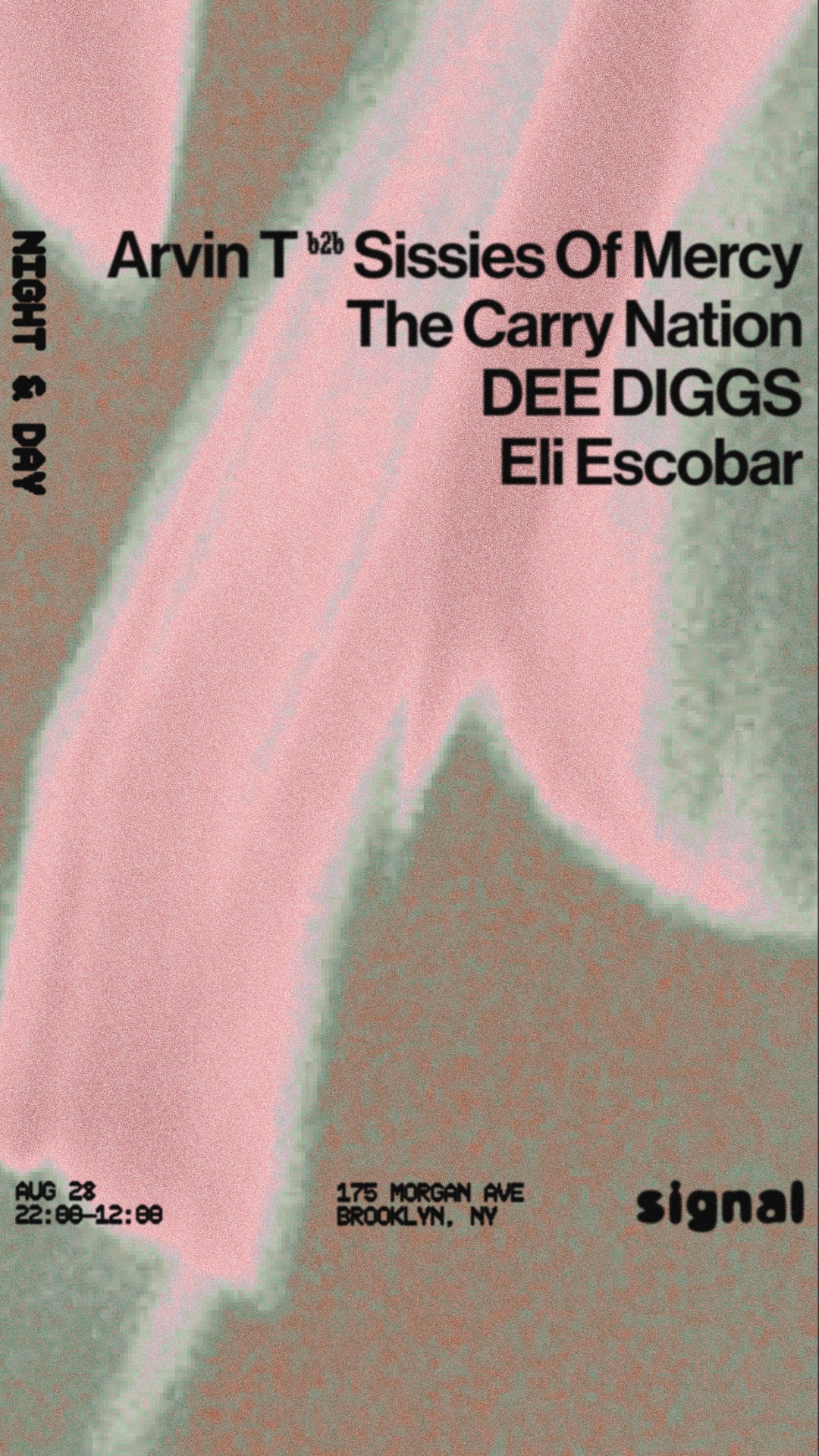 Night & Day: Eli Escobar, The Carry Nation, Dee Diggs,