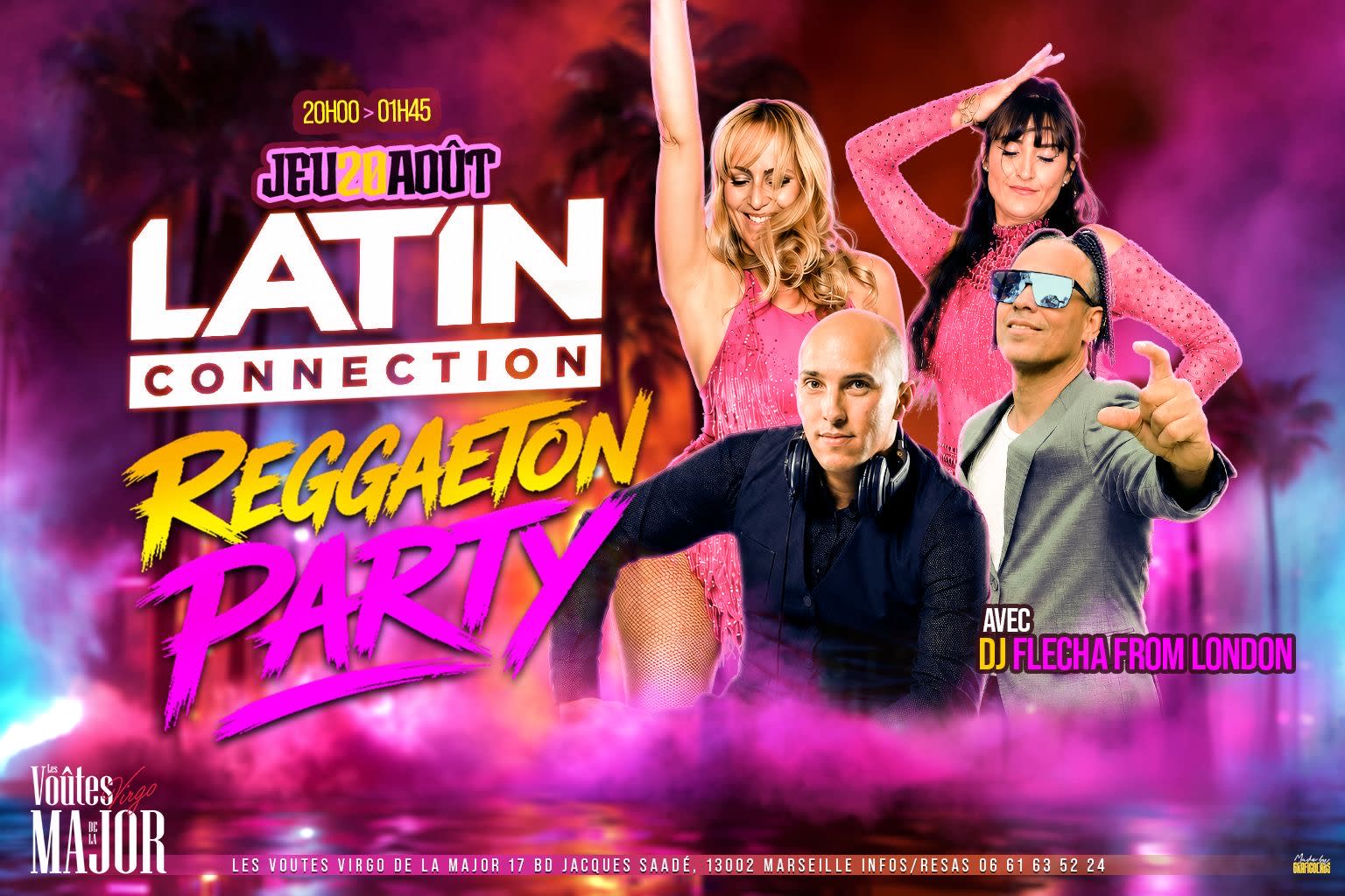 Reggaeton Party  Les Voûtes Virgo