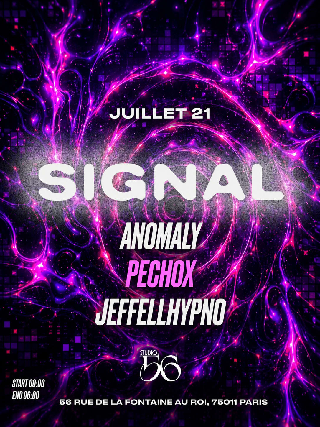 Signal W/ Anømaly, Pechox, Jeffellhypno