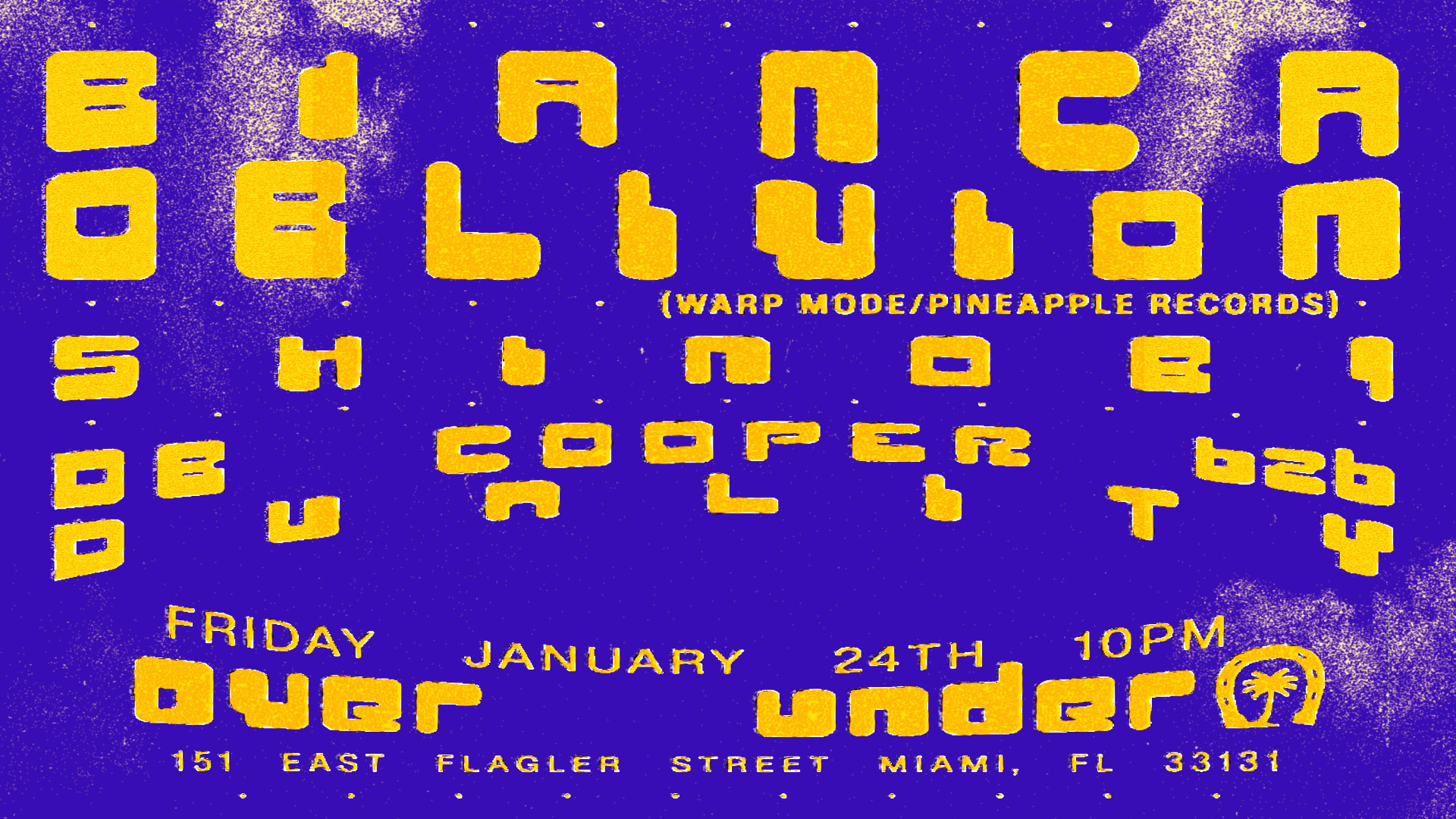 Bianca Oblivion At Over Under - Shinobi, Db Cooper & Duality