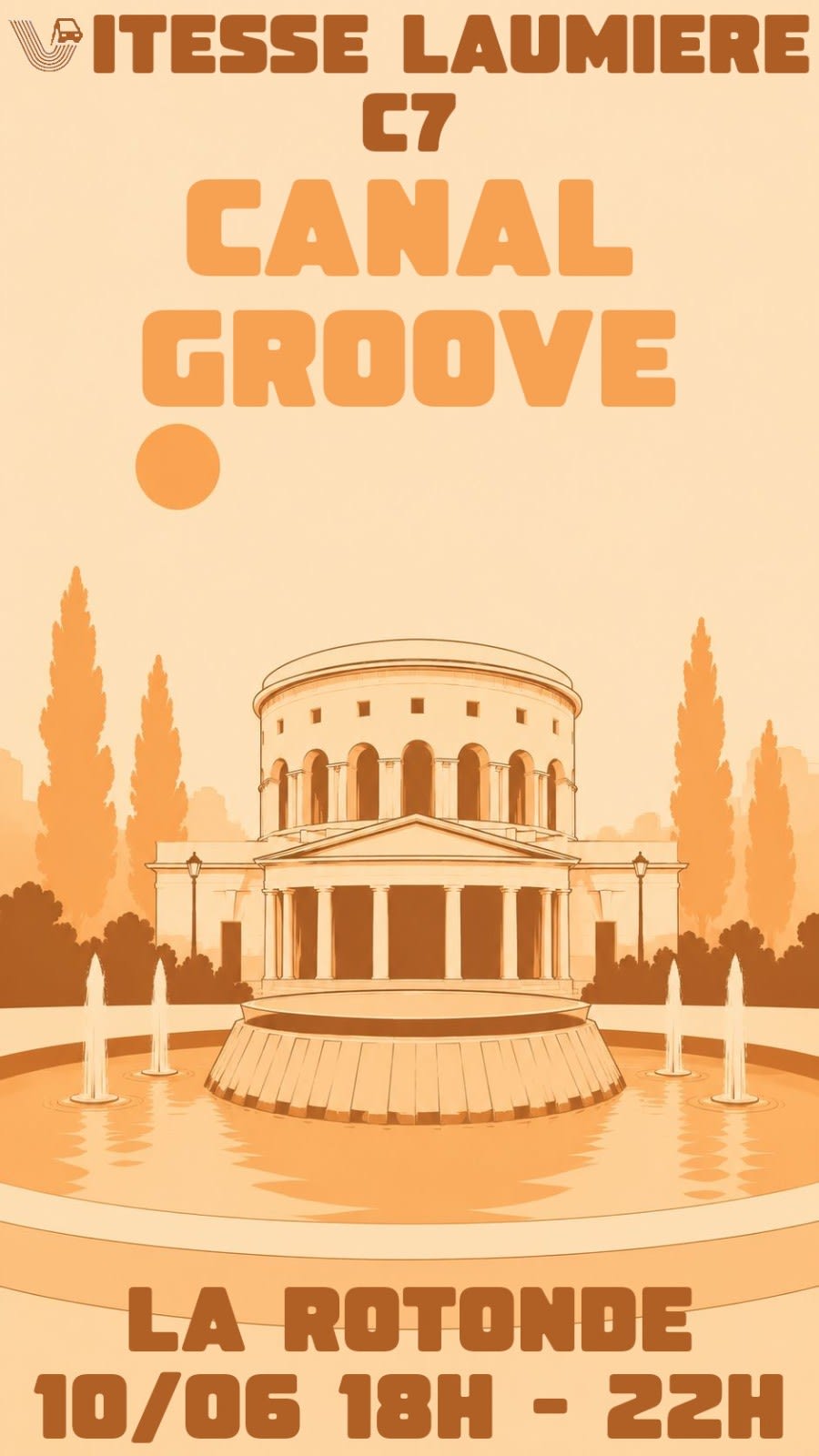 Vitesse Laumière : Canal Groove Open-Air