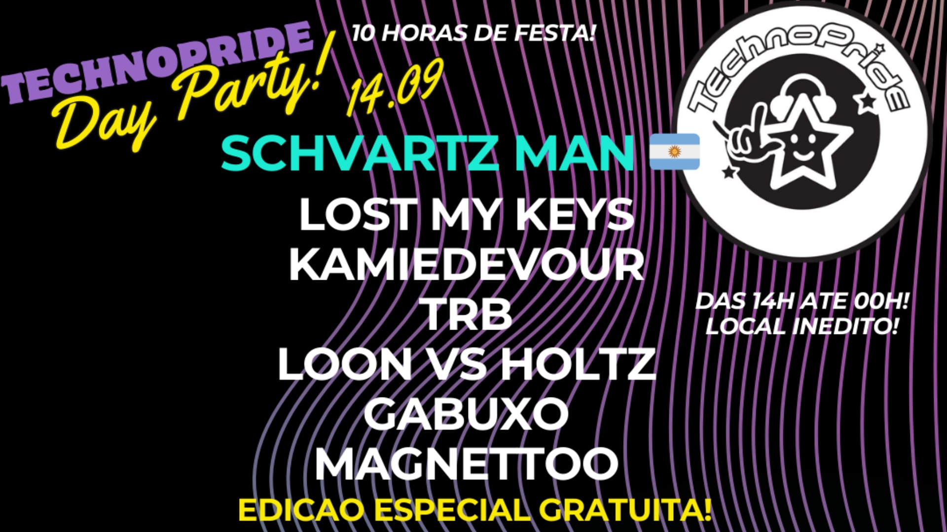 Technopride Day Party! - 14.09