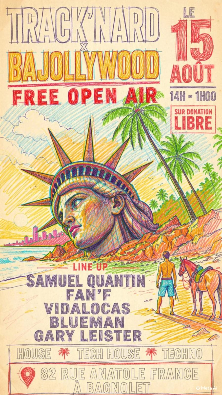 Track'nard X Bajollywood : Free Open Air #4