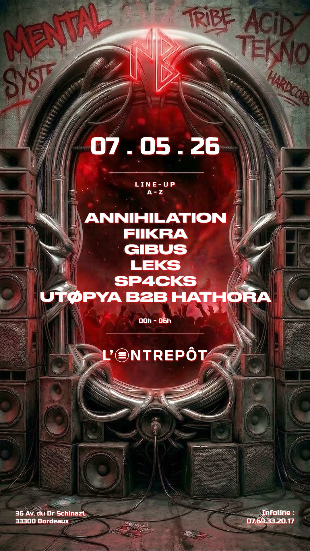 Noir & Blanc / Annihilation - Fiikra - Gibus - Leks - Sp4cks