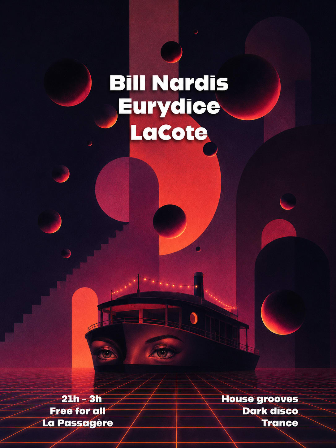 Free Boat Club • Bill Nardis / Eurydice / Lacote