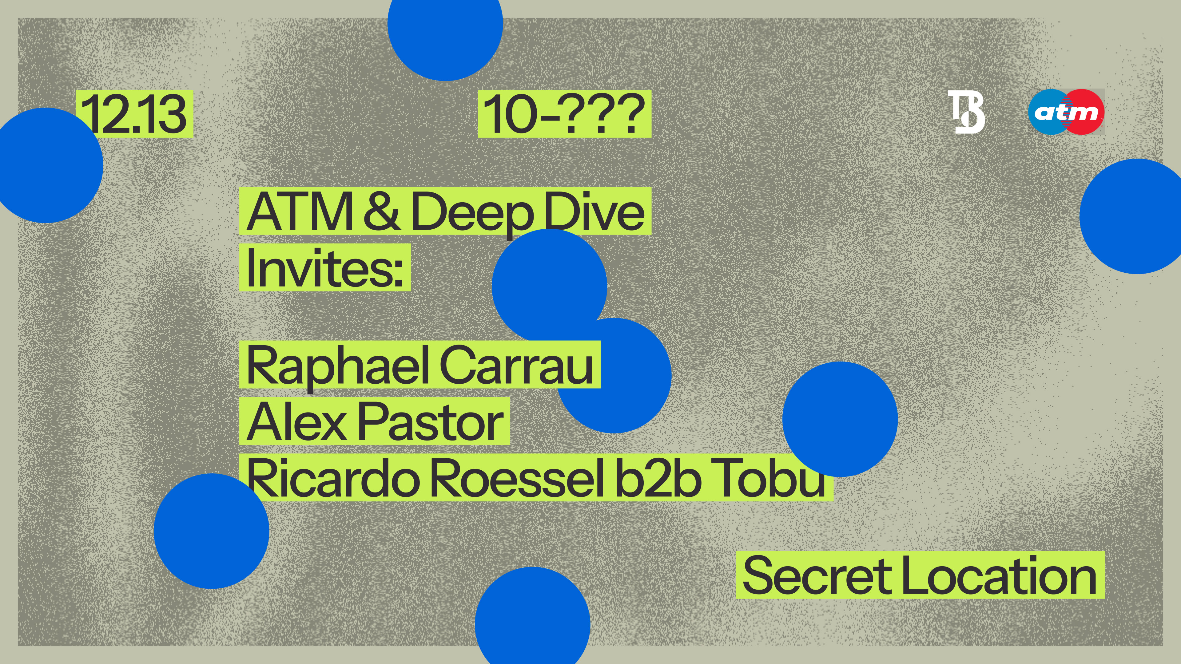 Atm & Deep Dive Invites - Raphael Carrau