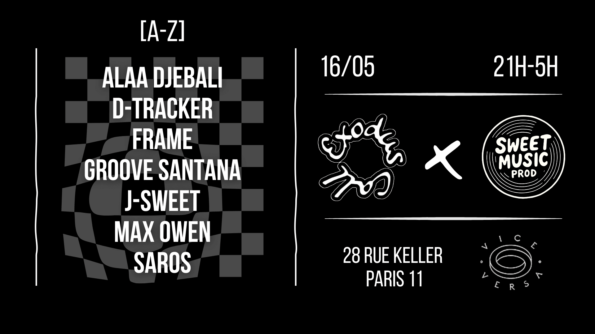 Exodus Call X Sweet Music Au Vice Versa Paris