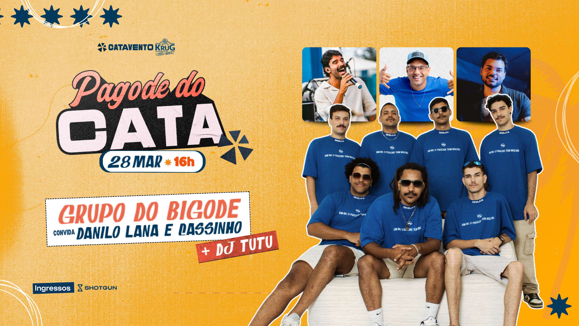 Pagode Do Cata - Grupo Do Bigode Convida