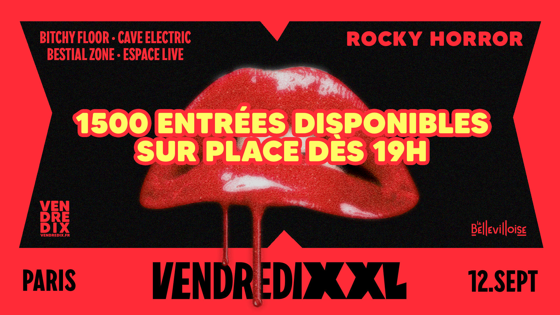 Vendredixxl Rocky Horror | 12.09.25