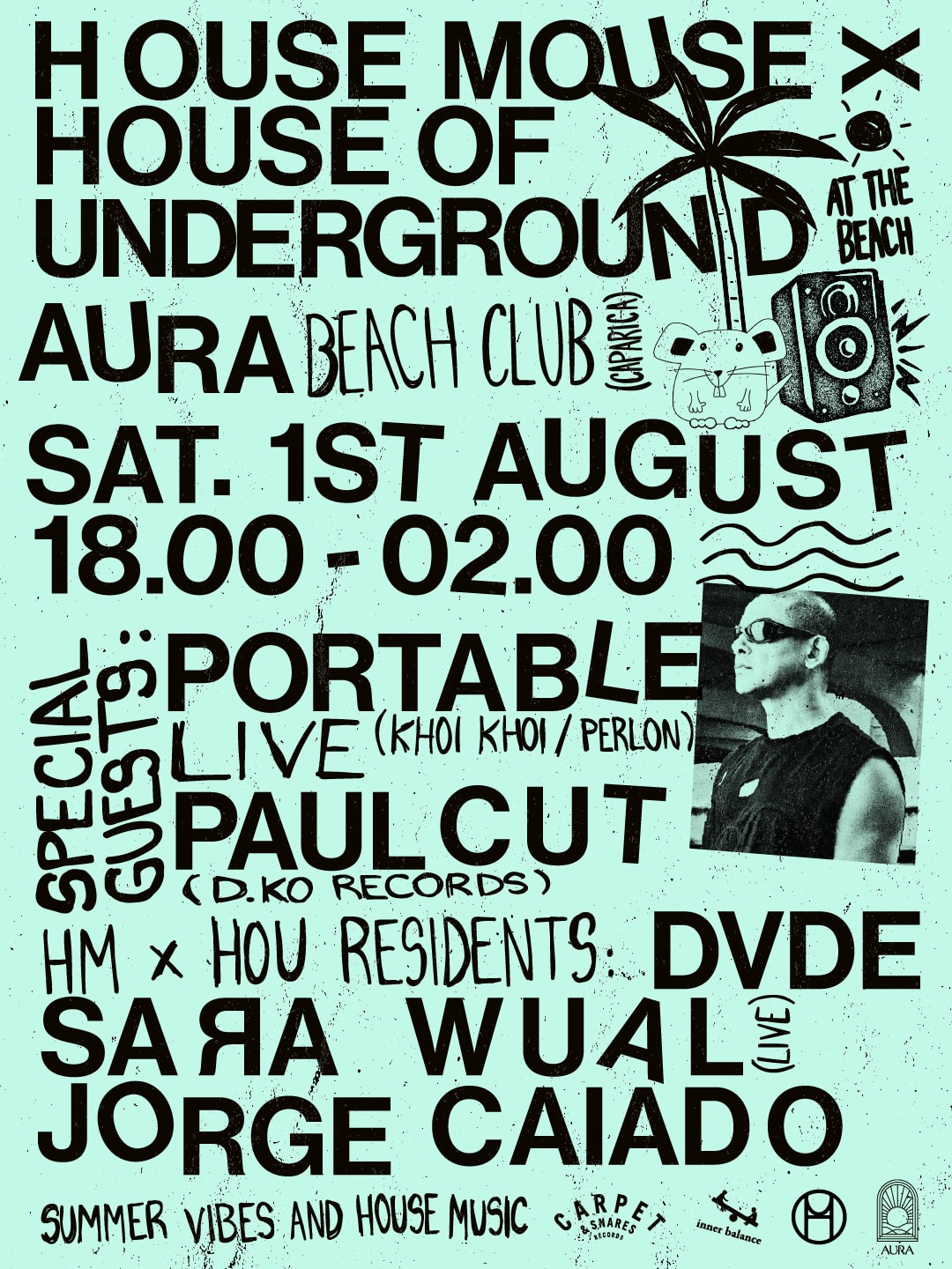 House Mouse X House Of Underground W/ Portable (Live)