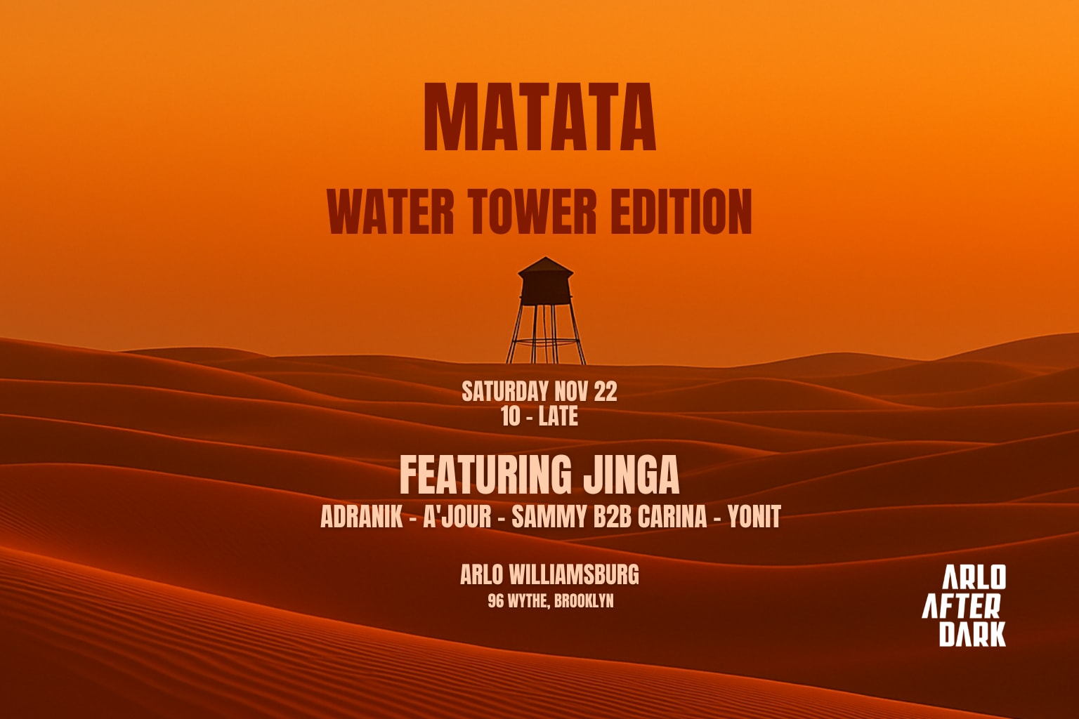 Matata Water Tower Edition