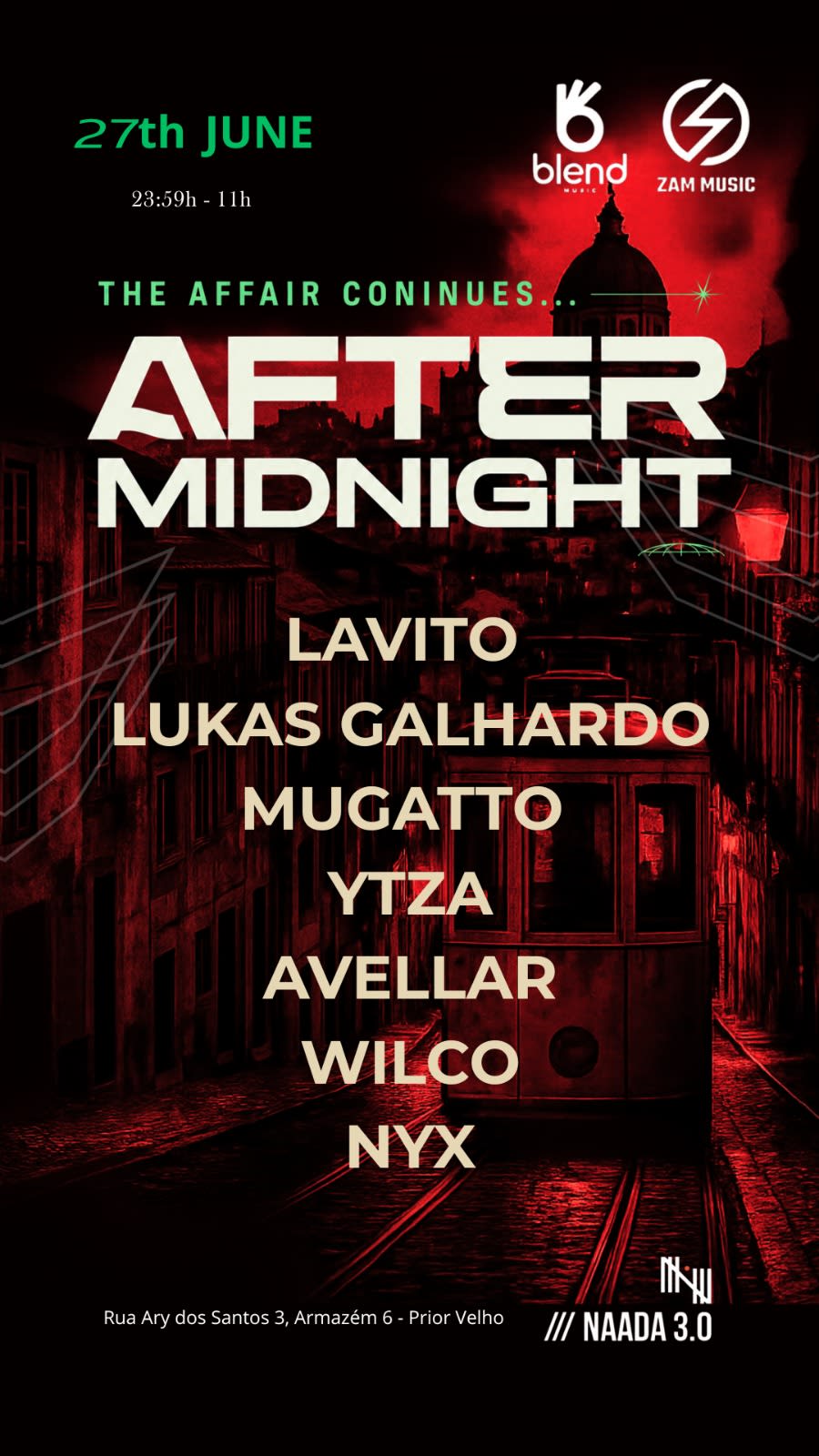 After Midnight The Affair Continues