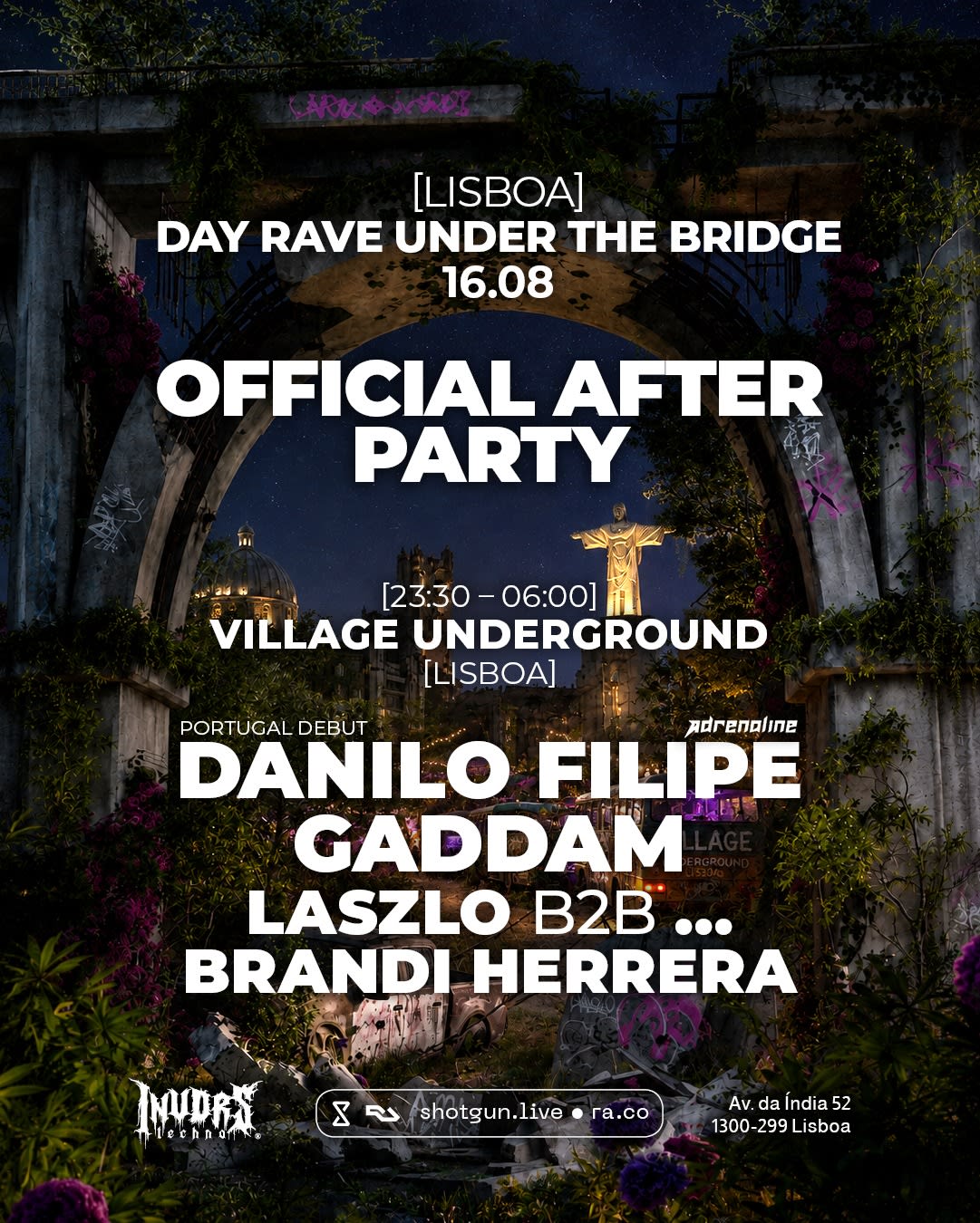 Official After Party Day Rave Under The Bridge