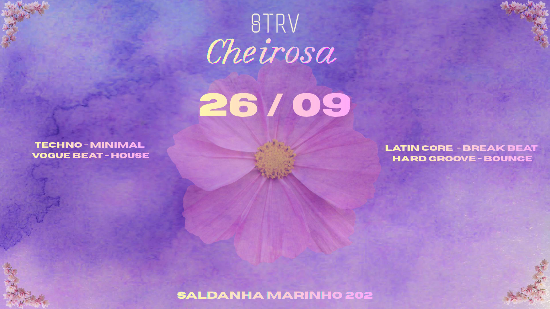 Evento Adiado Strv Cheirosa