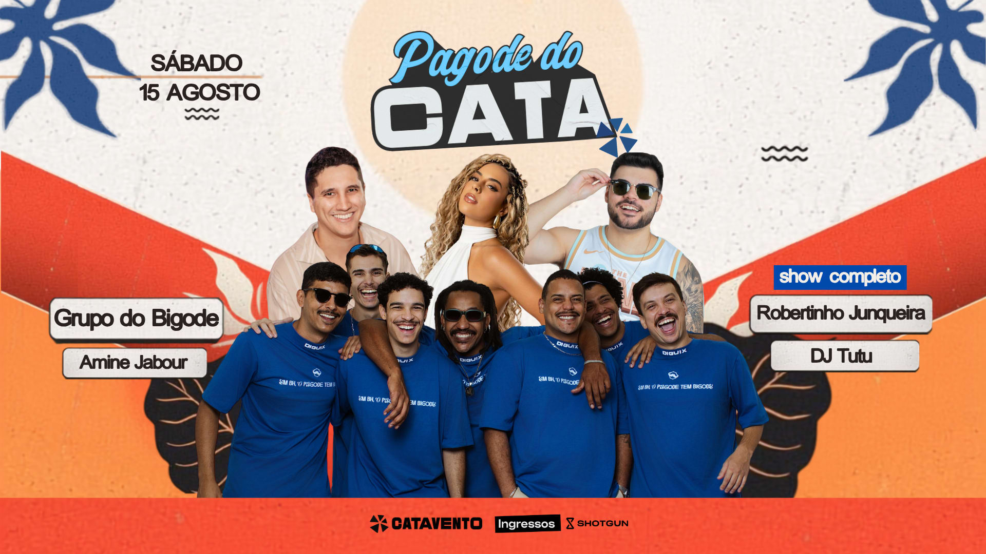 Pagode Do Cata - Grupo Do Bigode - Robertinho Junqueira
