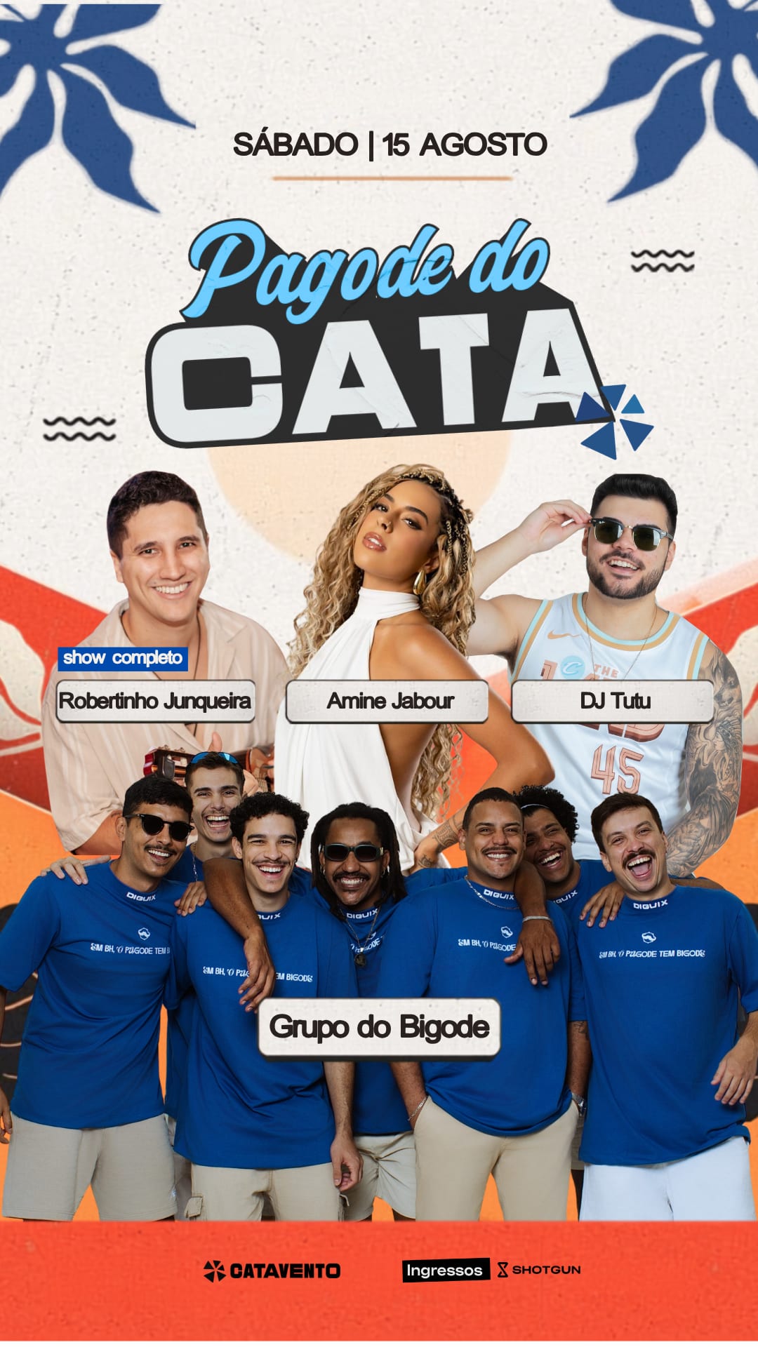 Pagode Do Cata - Grupo Do Bigode - Robertinho Junqueira