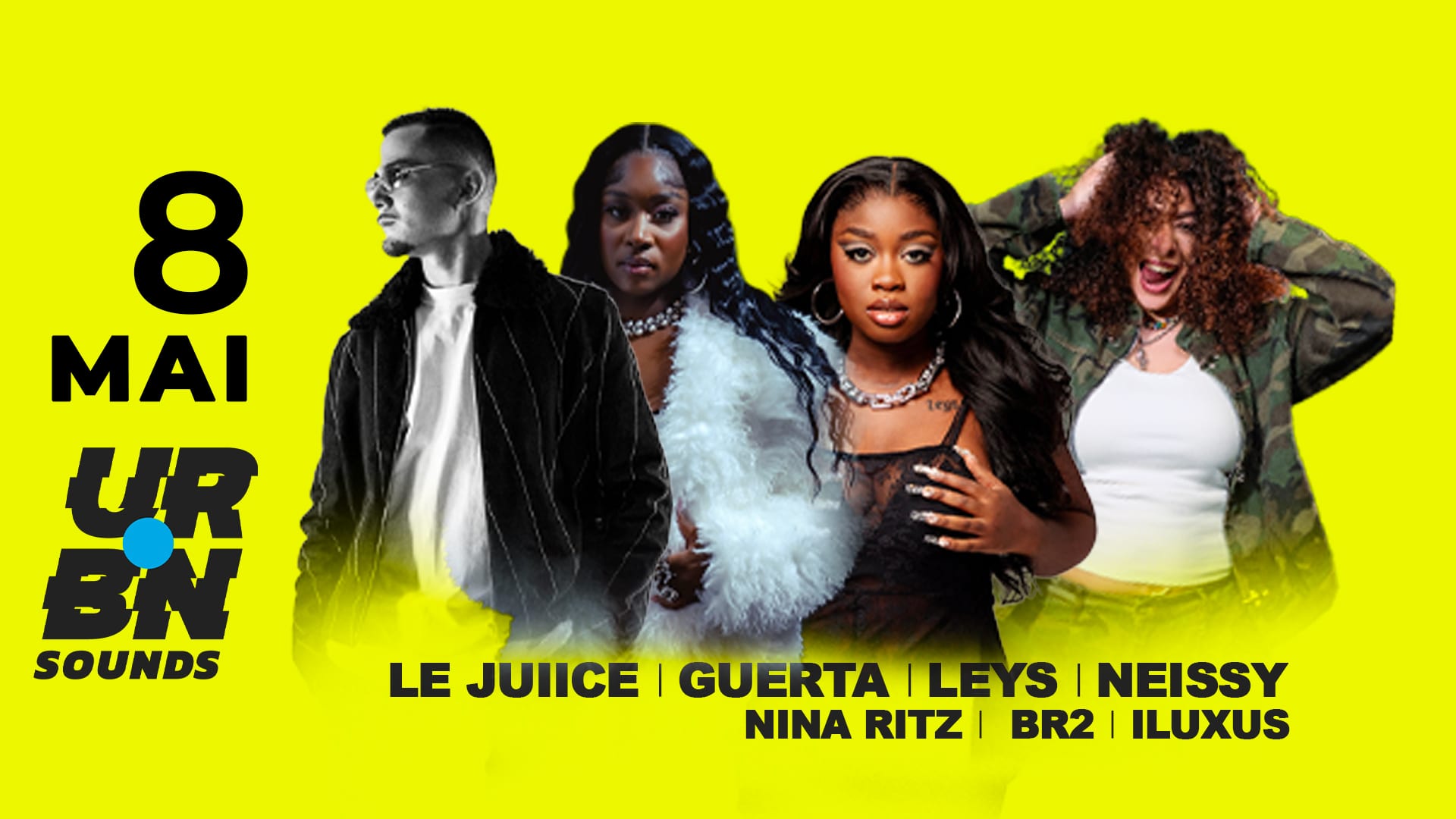 Urbn Sounds - Le Juiice, Leys, Guerta, Neissy,...