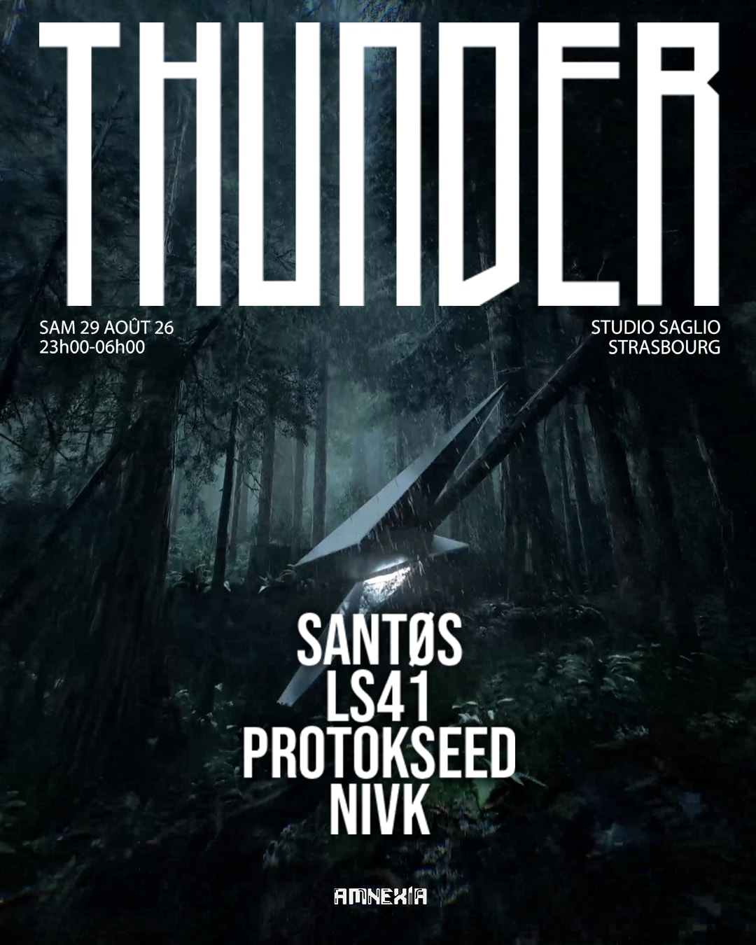 Thunder X Studio Saglio : Santøs, Ls41, Protokseed, Nivk