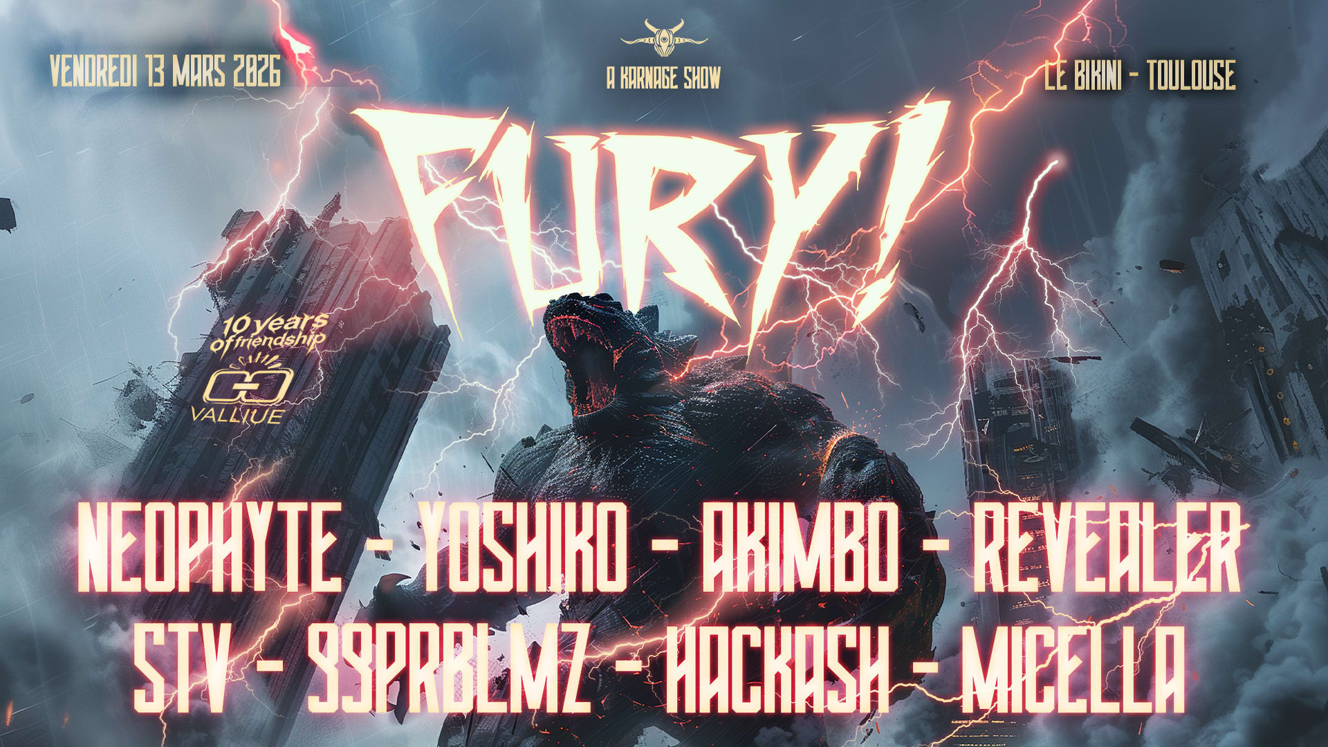 Fury! - 13 Mars 2026