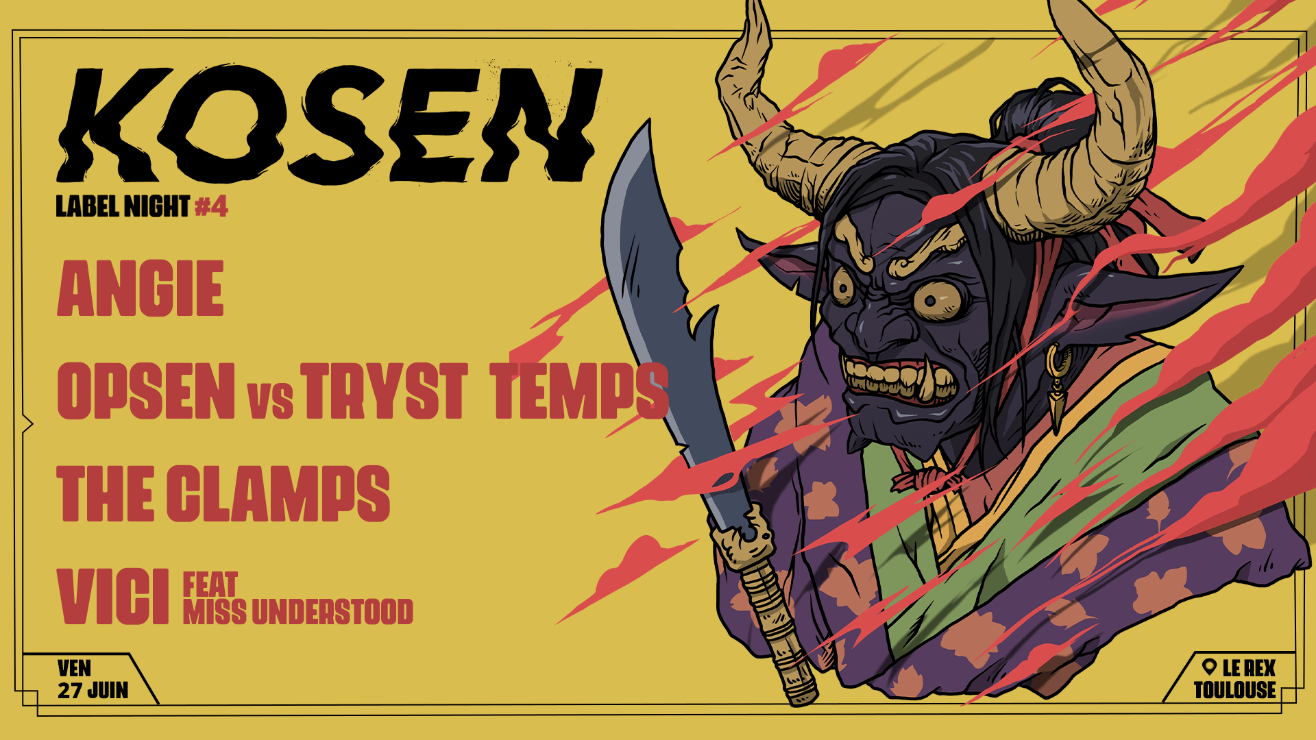 Kosen Label Night#4 // Boiler